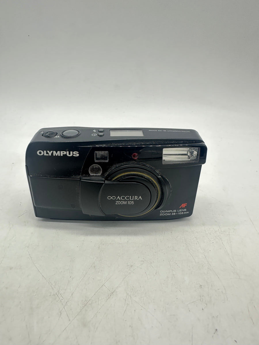Olympus Accura Zoom 105 35mm Film Camera Music City Vintage