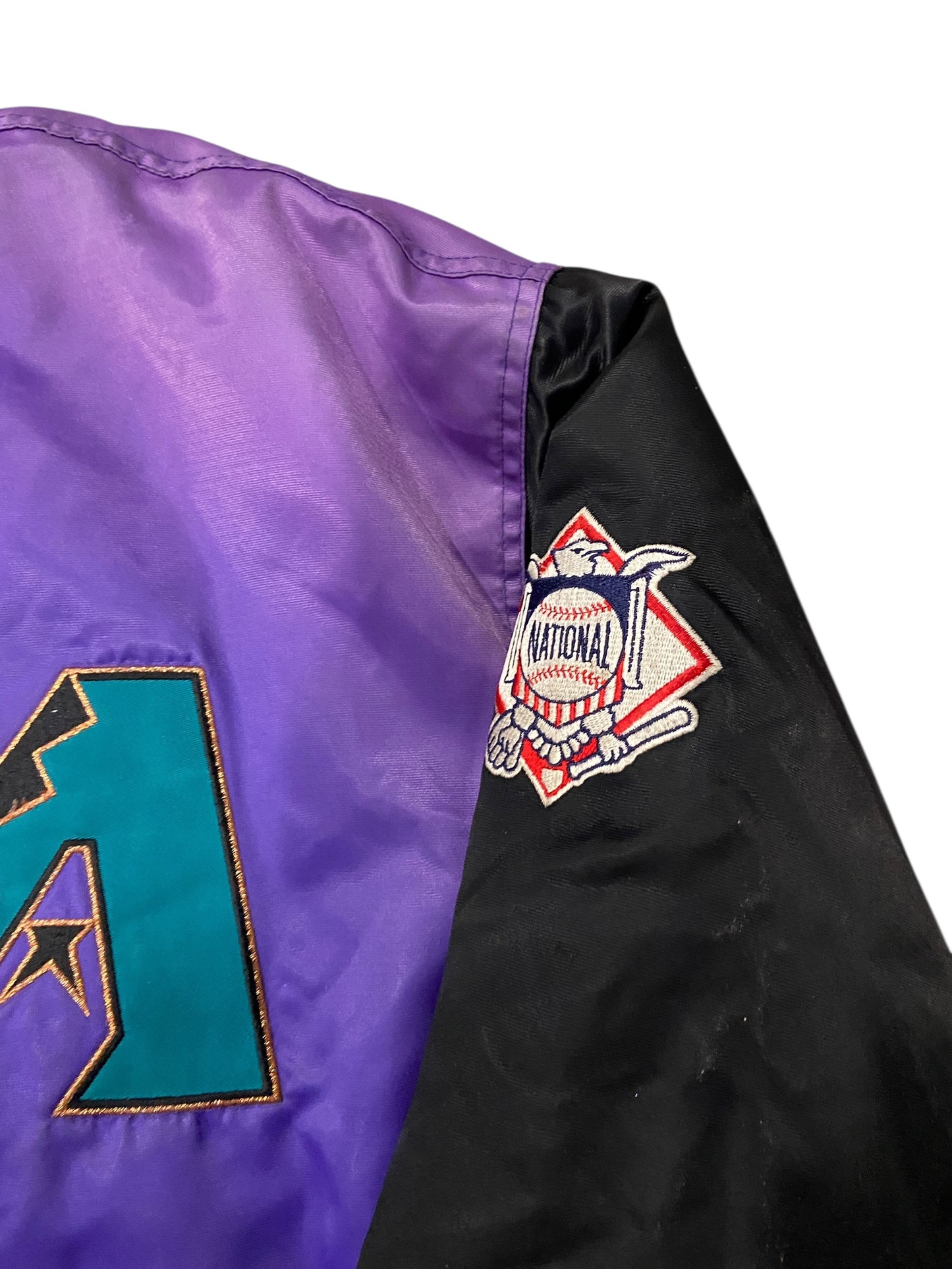 VTG Arizona Diamondbacks Starter Jacket Sz XL