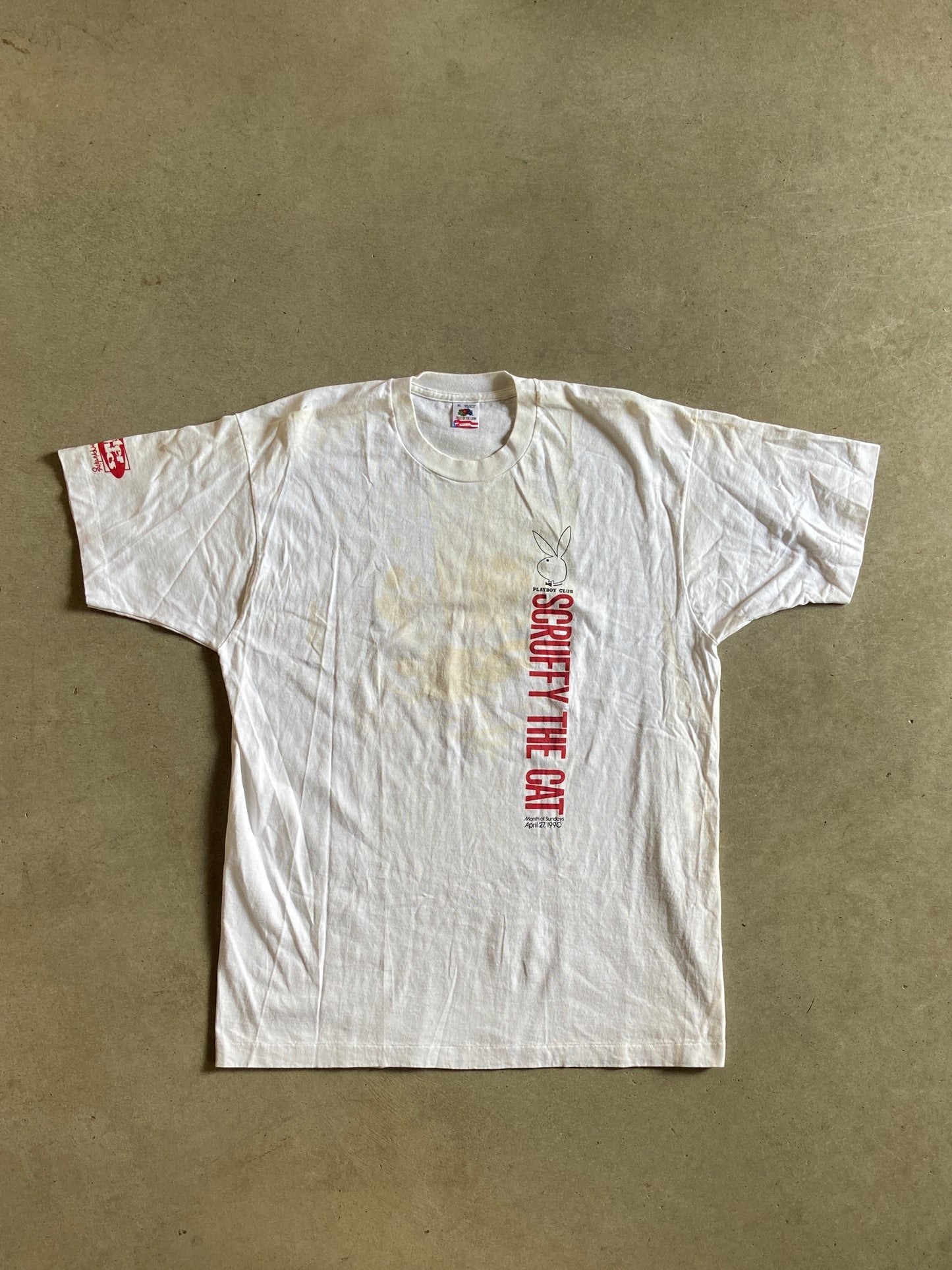 VTG 90s Playboy Club Shirt Sz XL