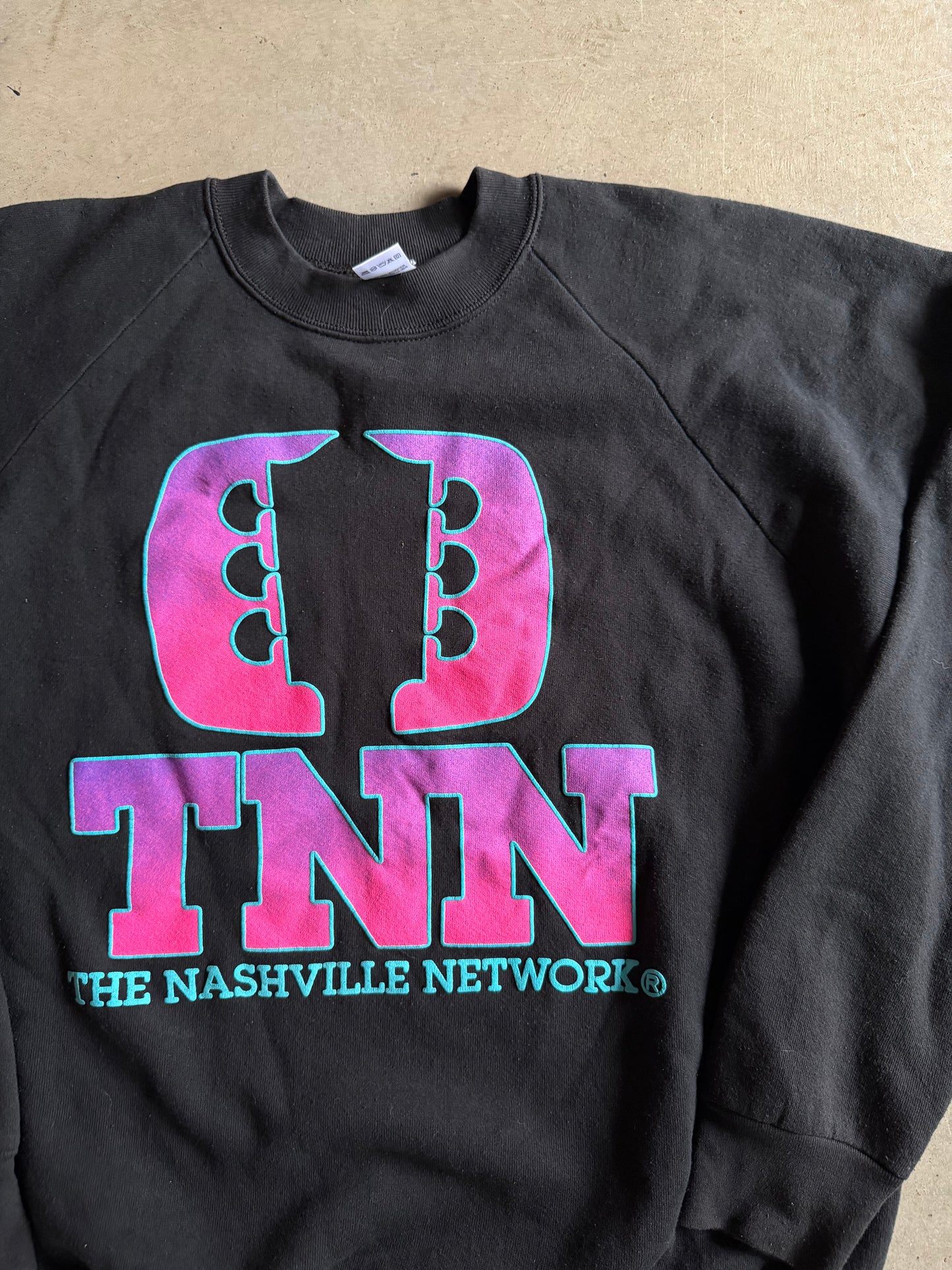 VTG TNN The Nashville Network Sweatshirt Sz 2XL