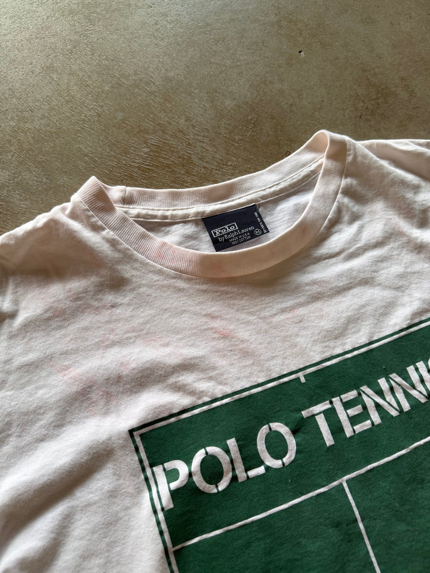 VTG Polo Tennis SP-93 Tee Sz M