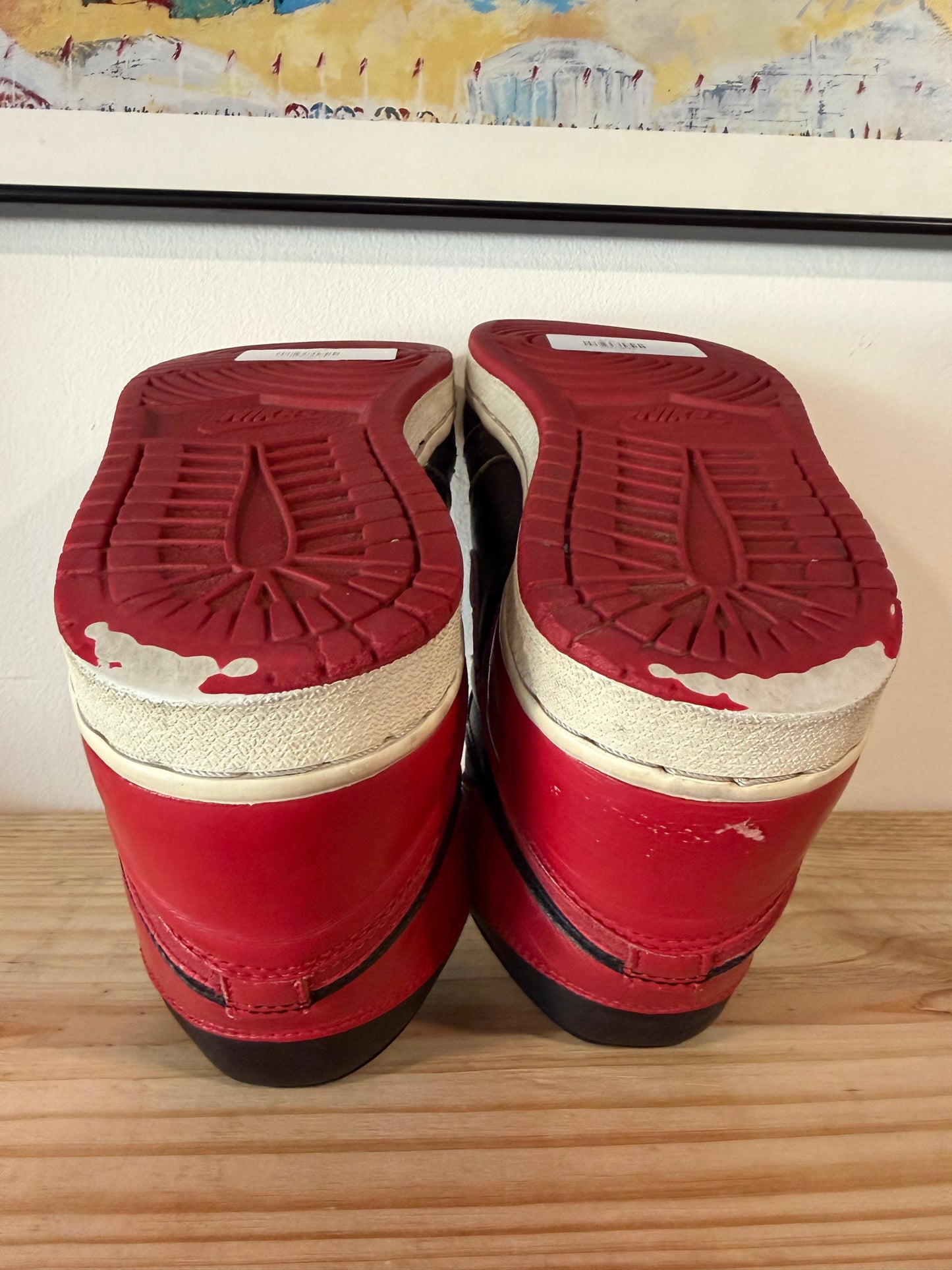Preowned 1994 Air Jordan 1 "Bred" Sz 8M/9.5W
