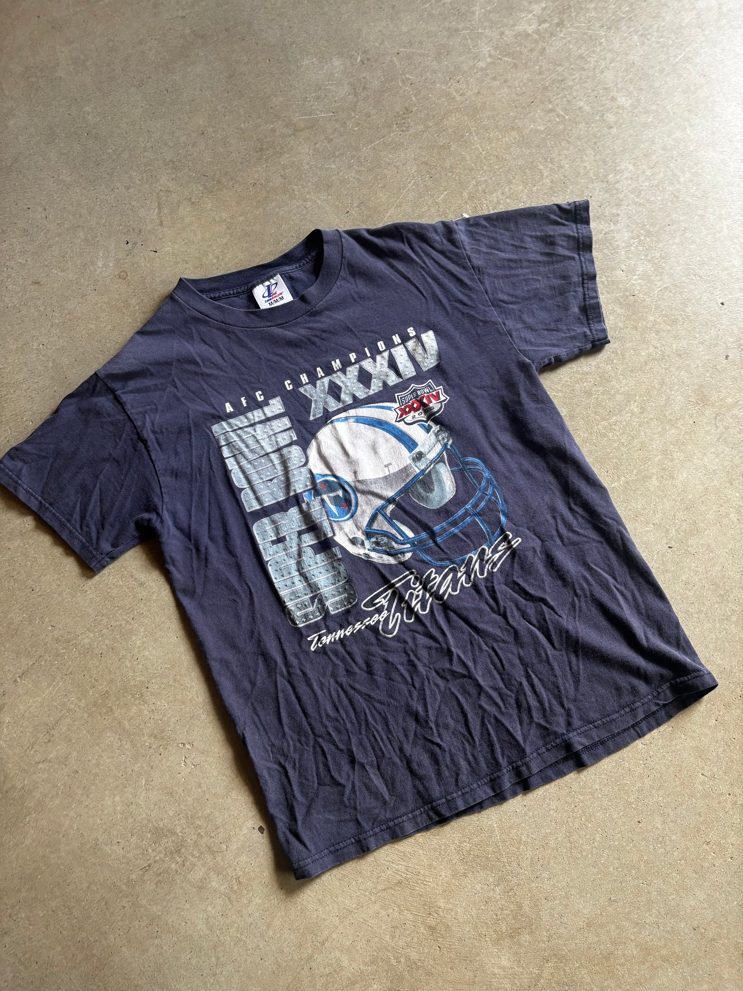 VTG Tennessee Titans AFC Champions Tee Sz M