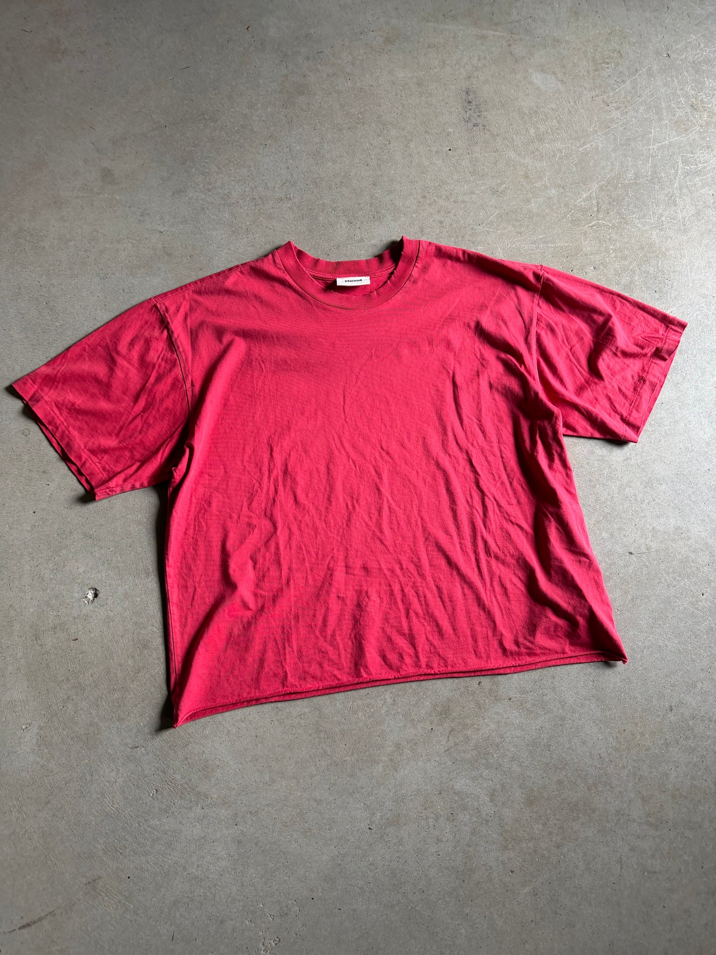 Elwood Red Tee Sz L