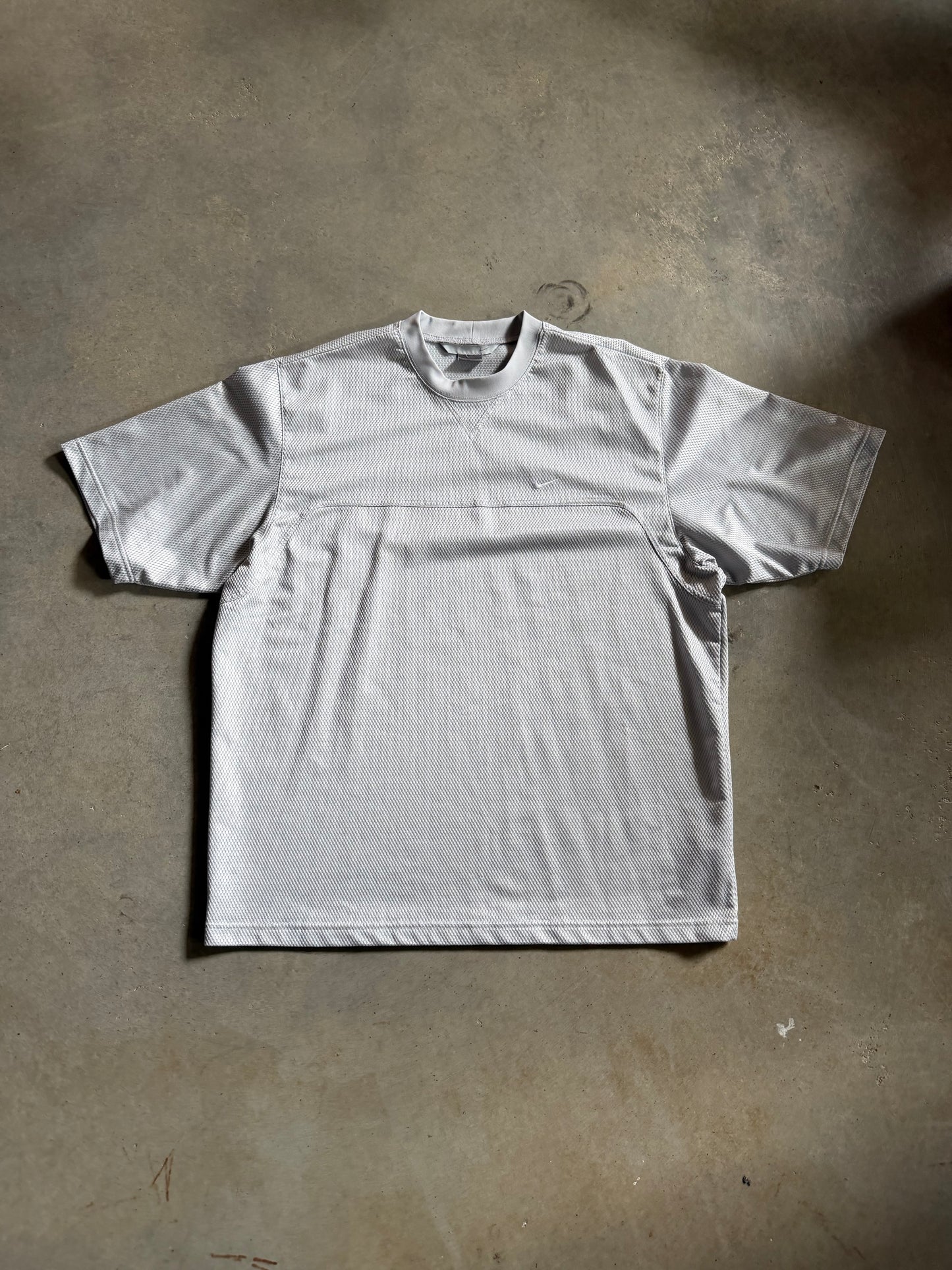 VTG Nike Gray Mesh Jersey Sz XL