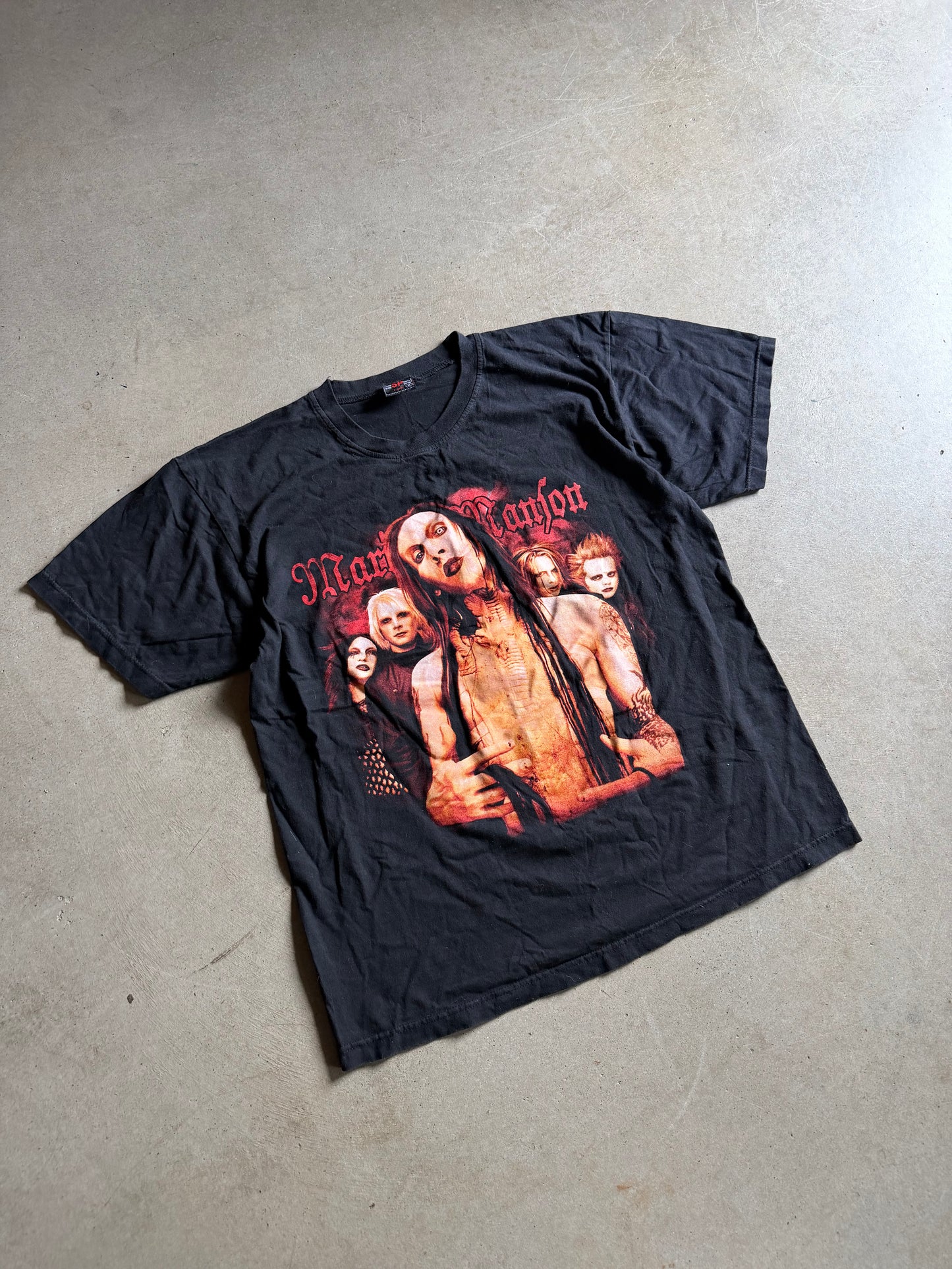 Y2K Marilyn Manson Band Tee Sz XL