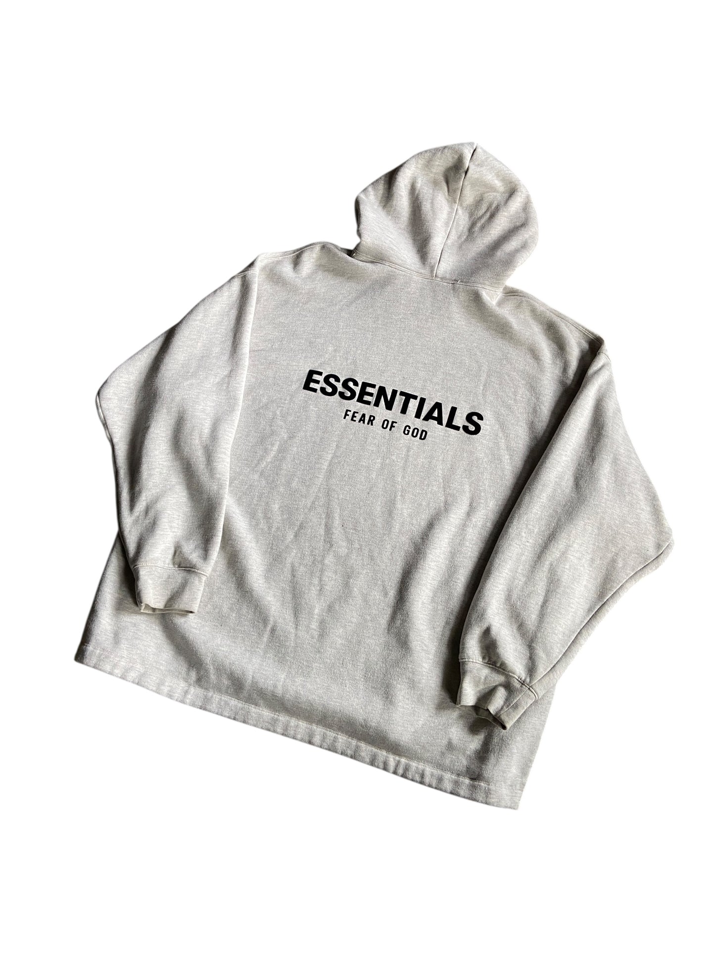 Fear Of God Heather Gray Hooded Sweatshirt Sz XL