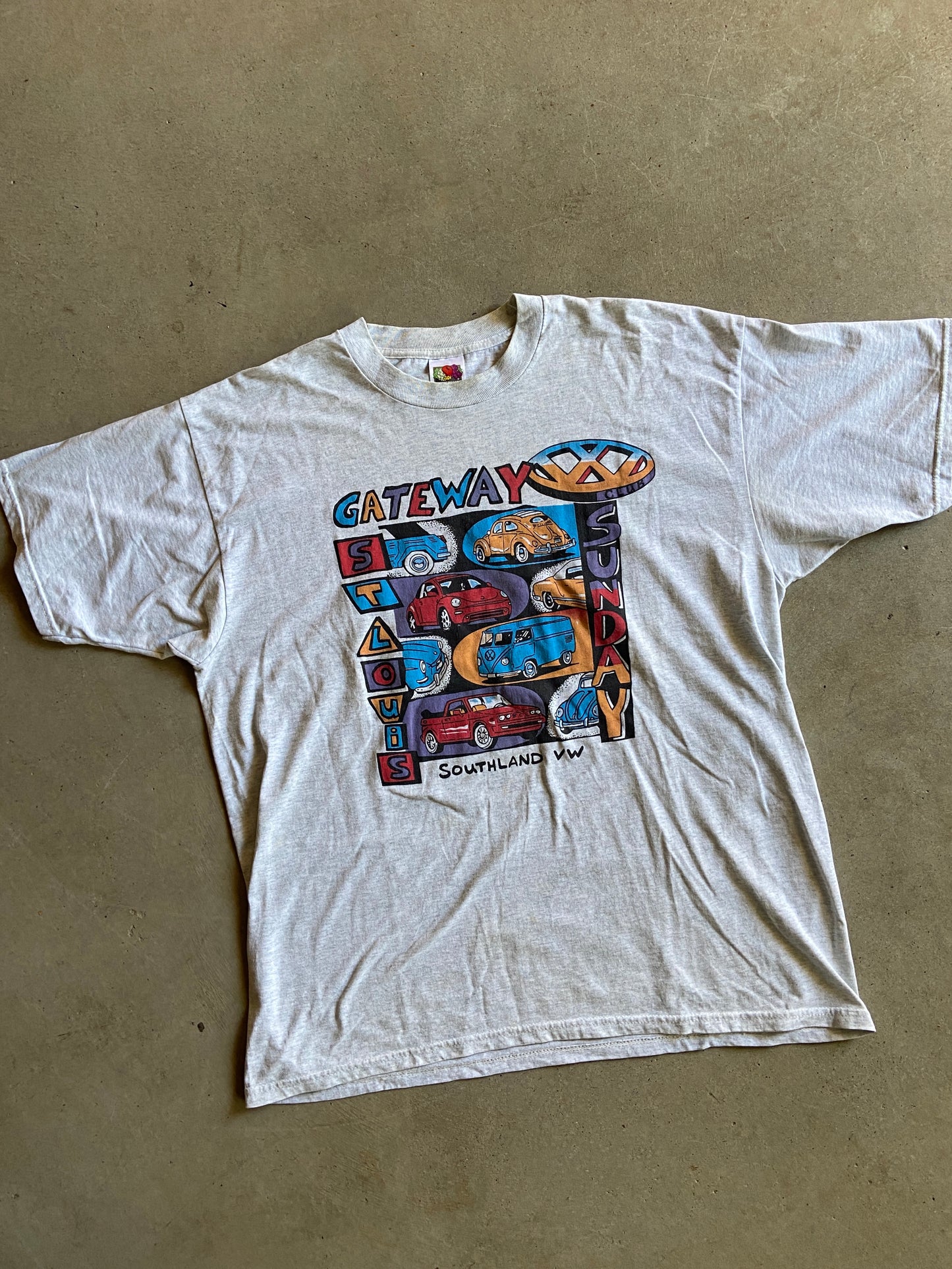 VTG Volkswagon Gateway Sunday St Louis Tee Sz XL