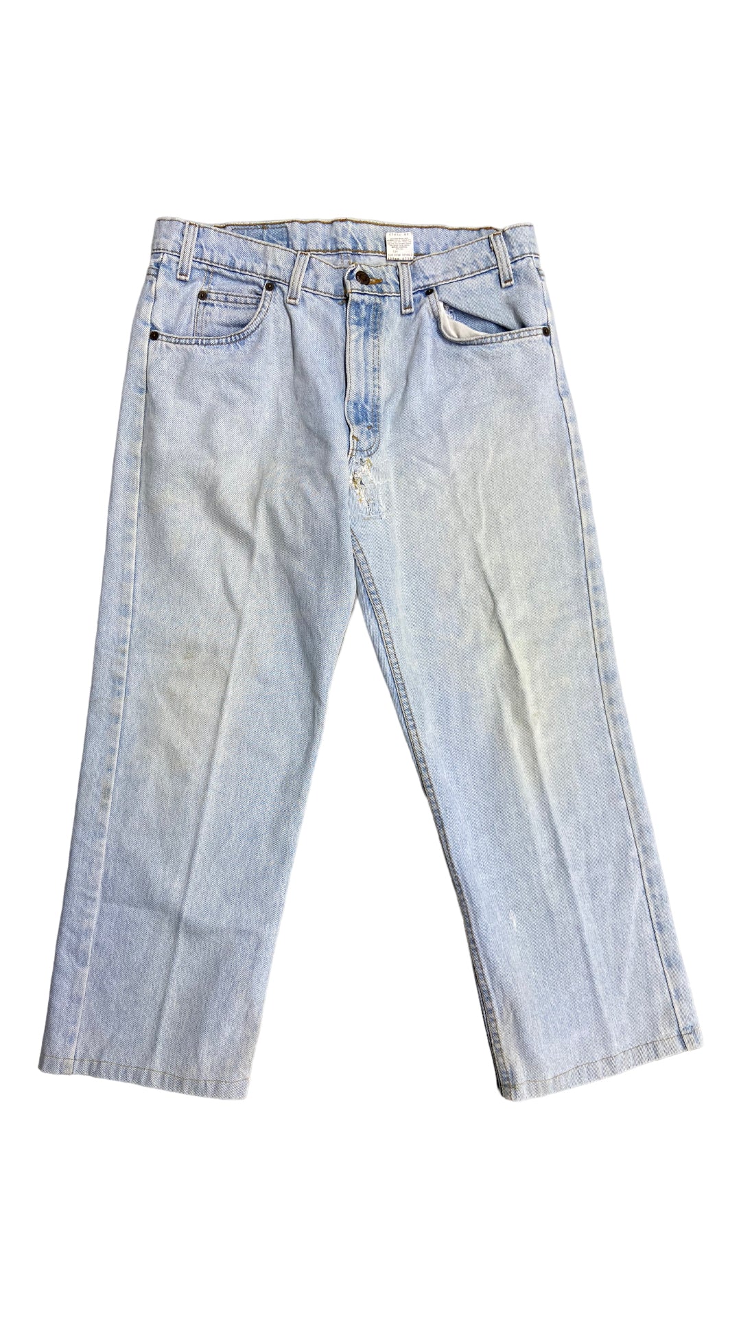 VTG Levi's Orange Tab Lightwash Jeans Sz 35x27