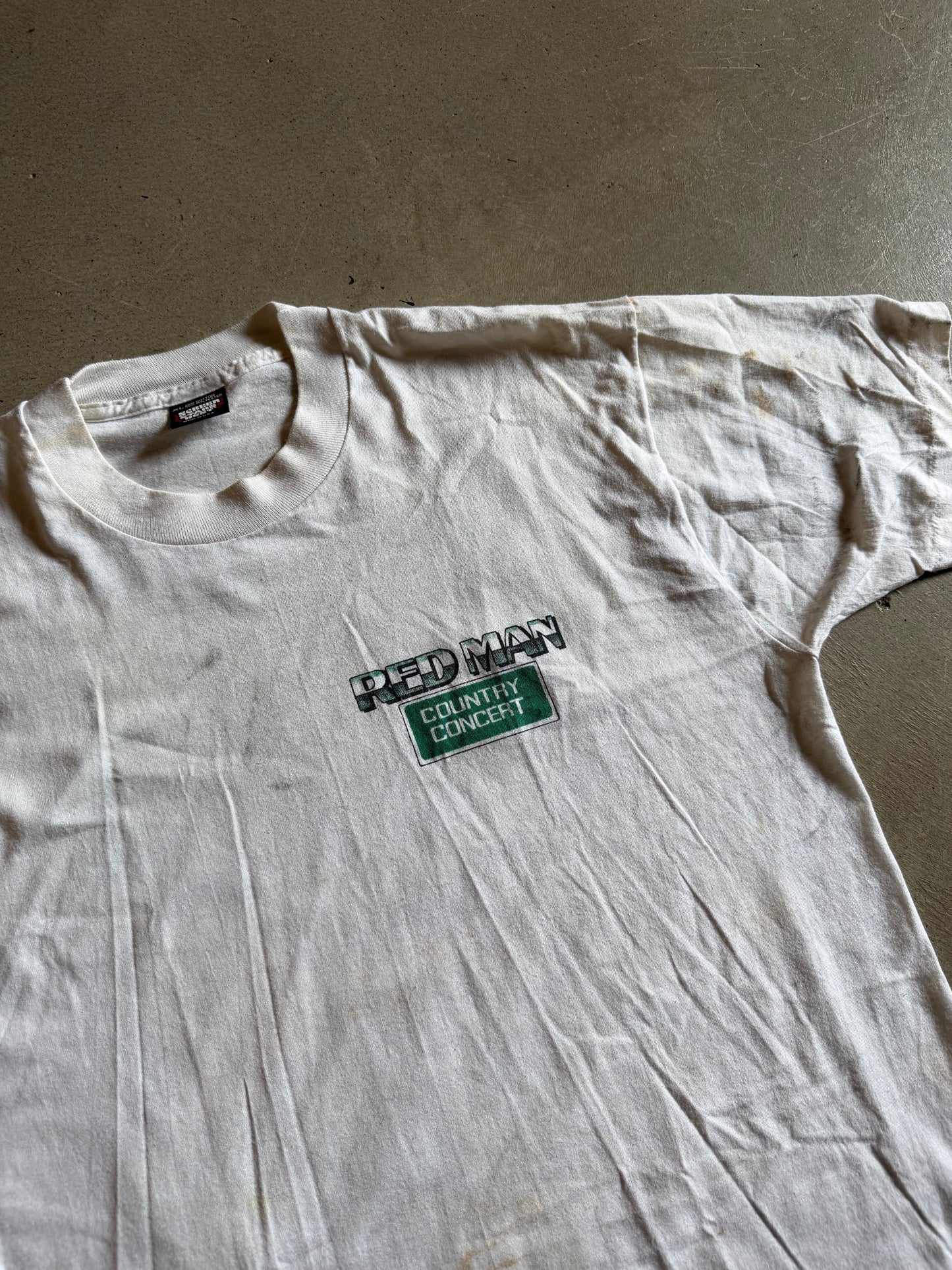VTG Redman Country Concert Tour Bus Tee Sz L