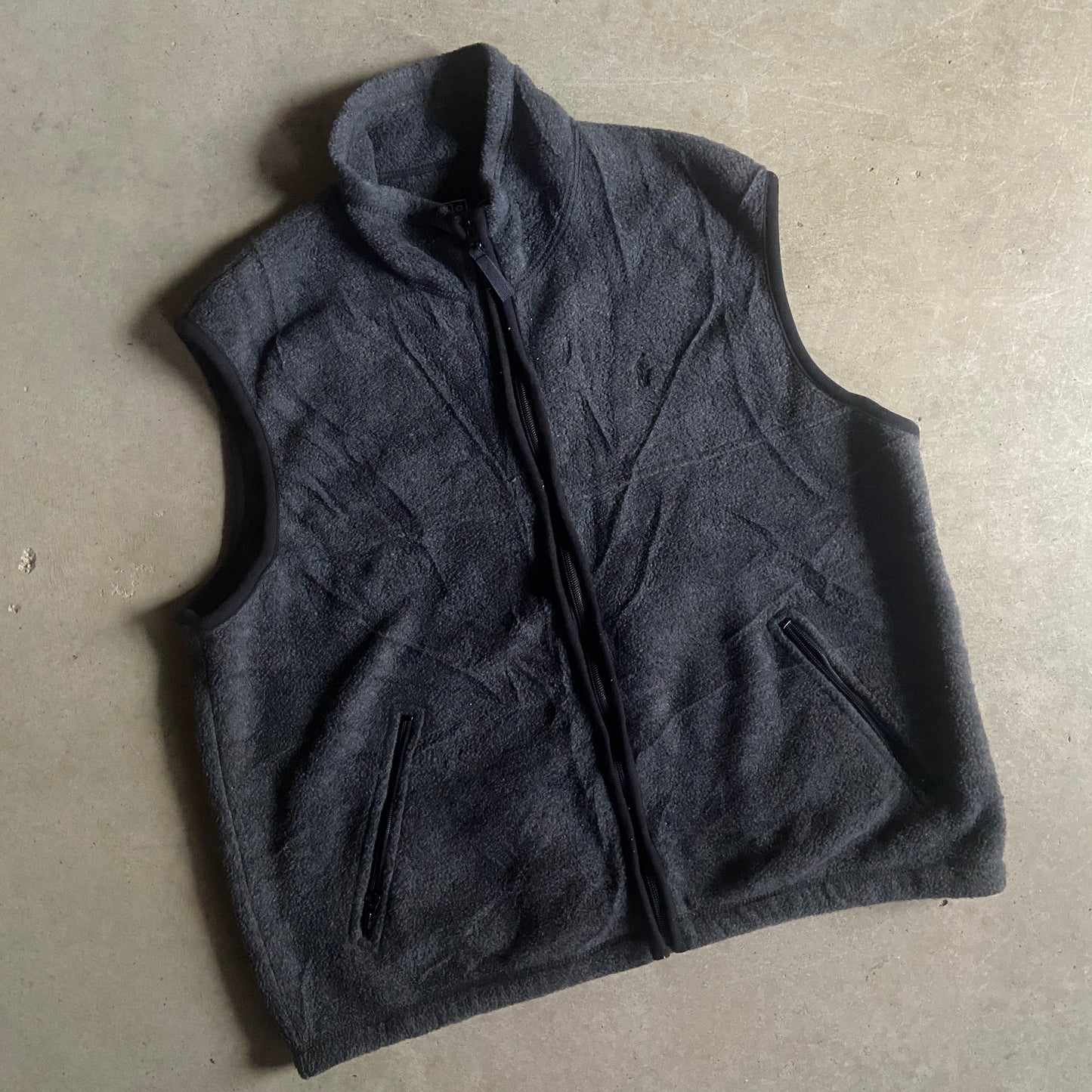 VTG Polo Ralph Lauren Gray Vest Sz XL