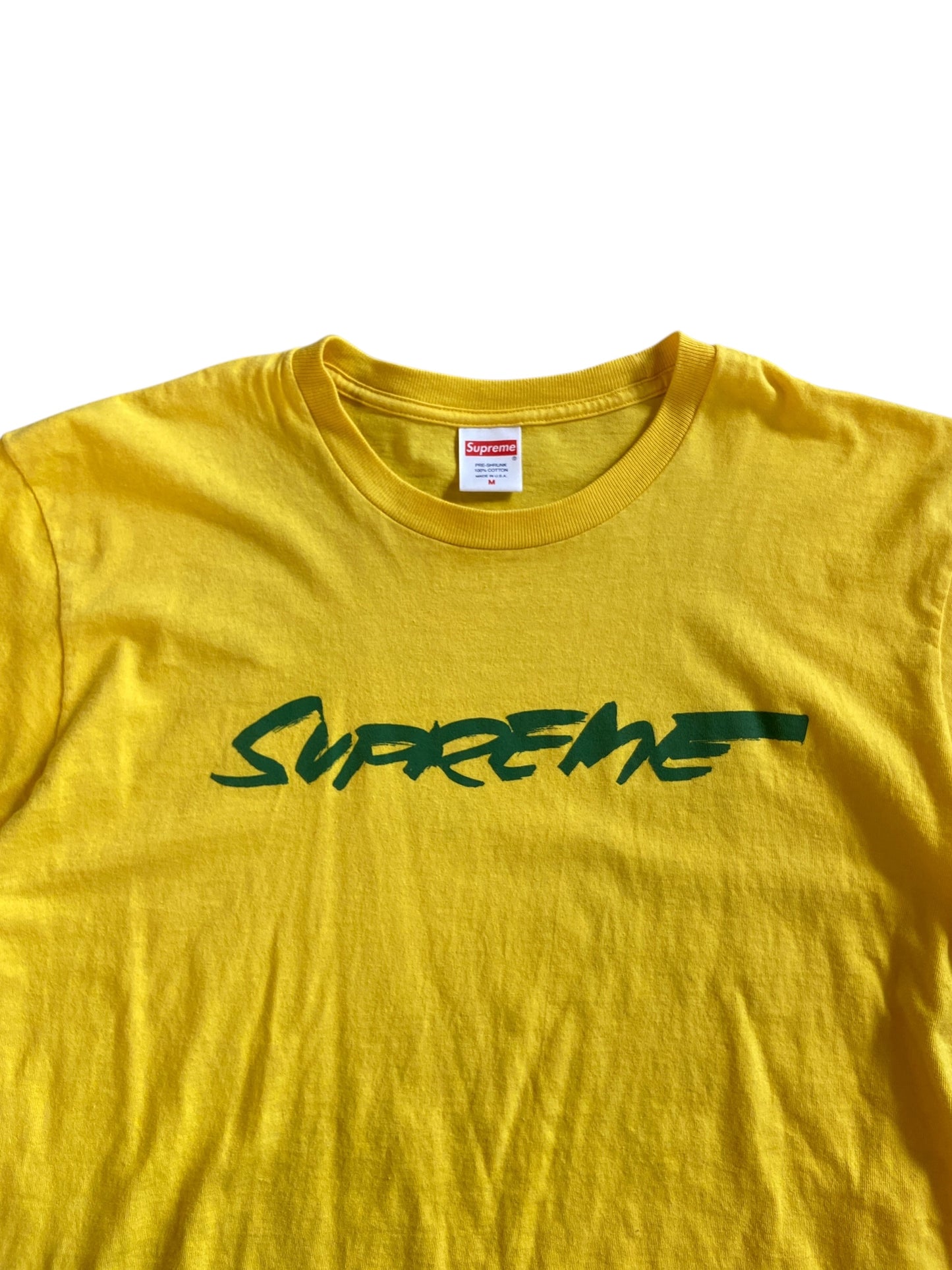 Supreme Justice For All Yellow Tee Sz M/L