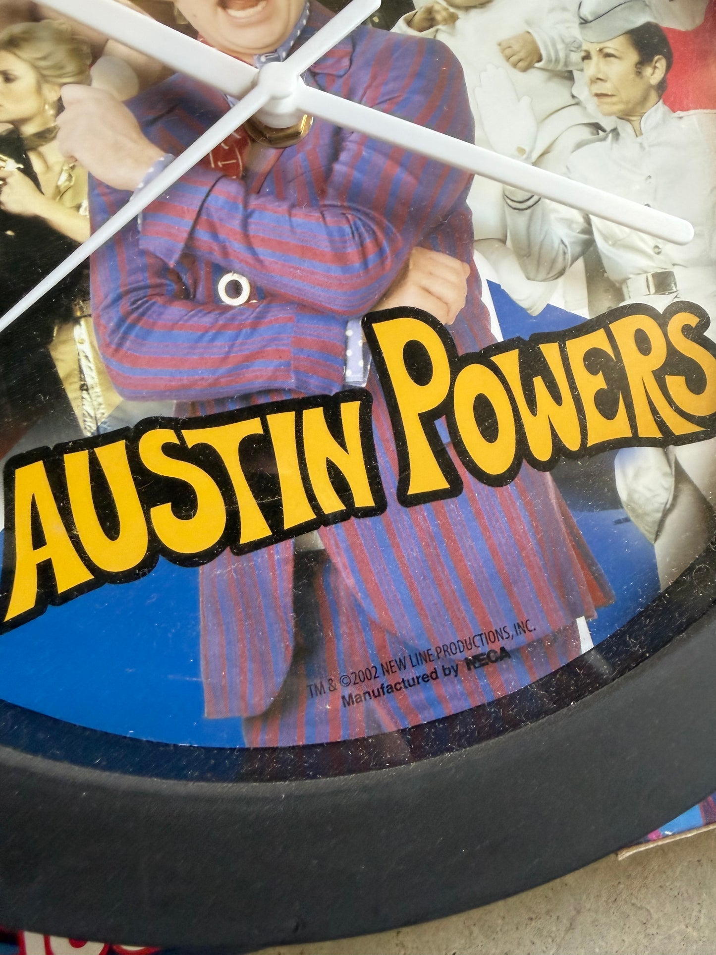 VTG Austin Powers Wall Clock