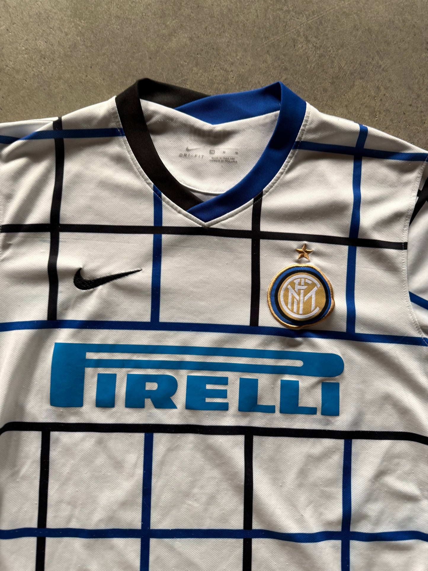 Nike Football Club Internazionale Milano Pirelli Soccer Jersey Sz M