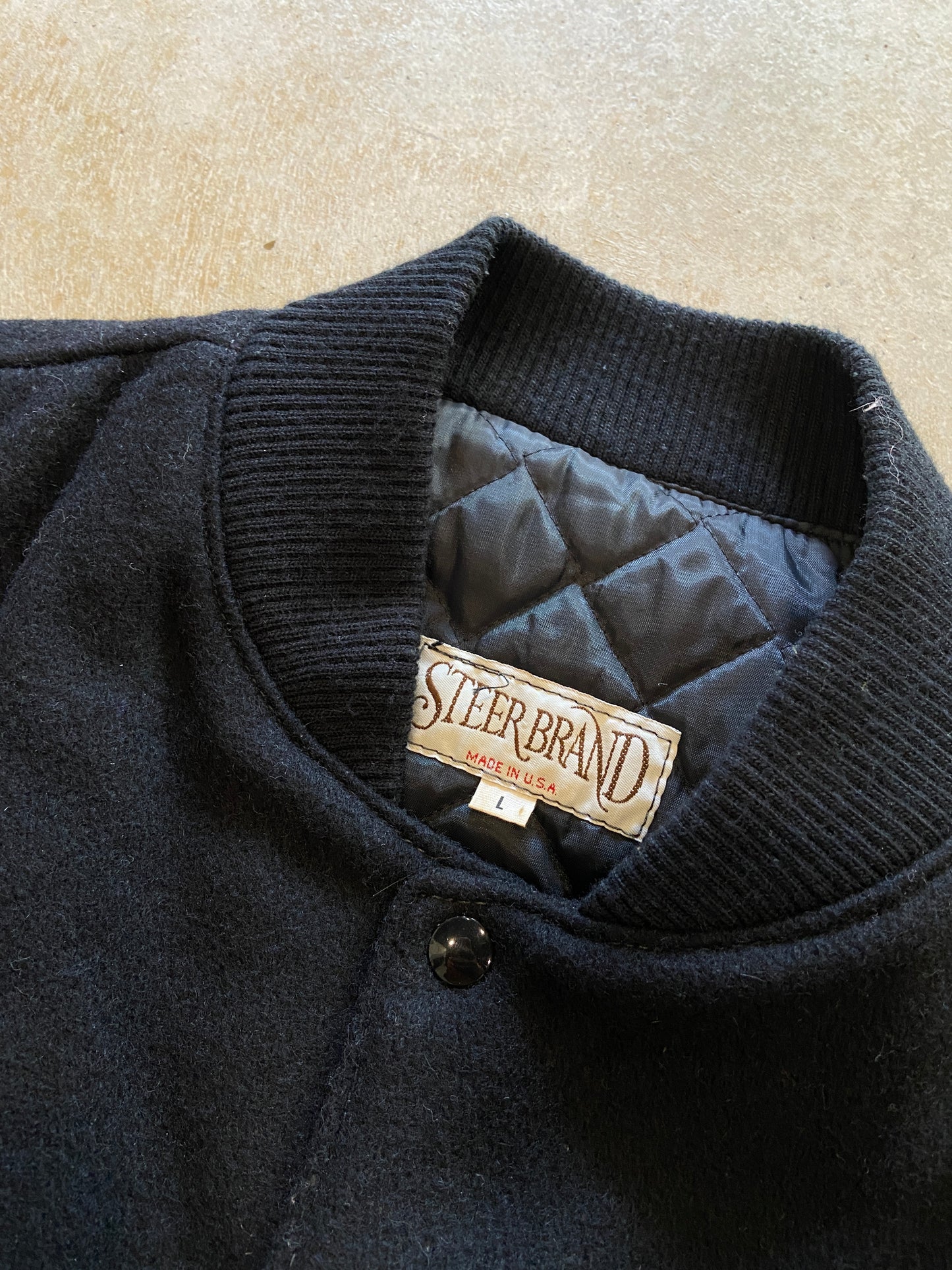 VTG Budweiser King Of Beers Varsity Jacket Sz Large