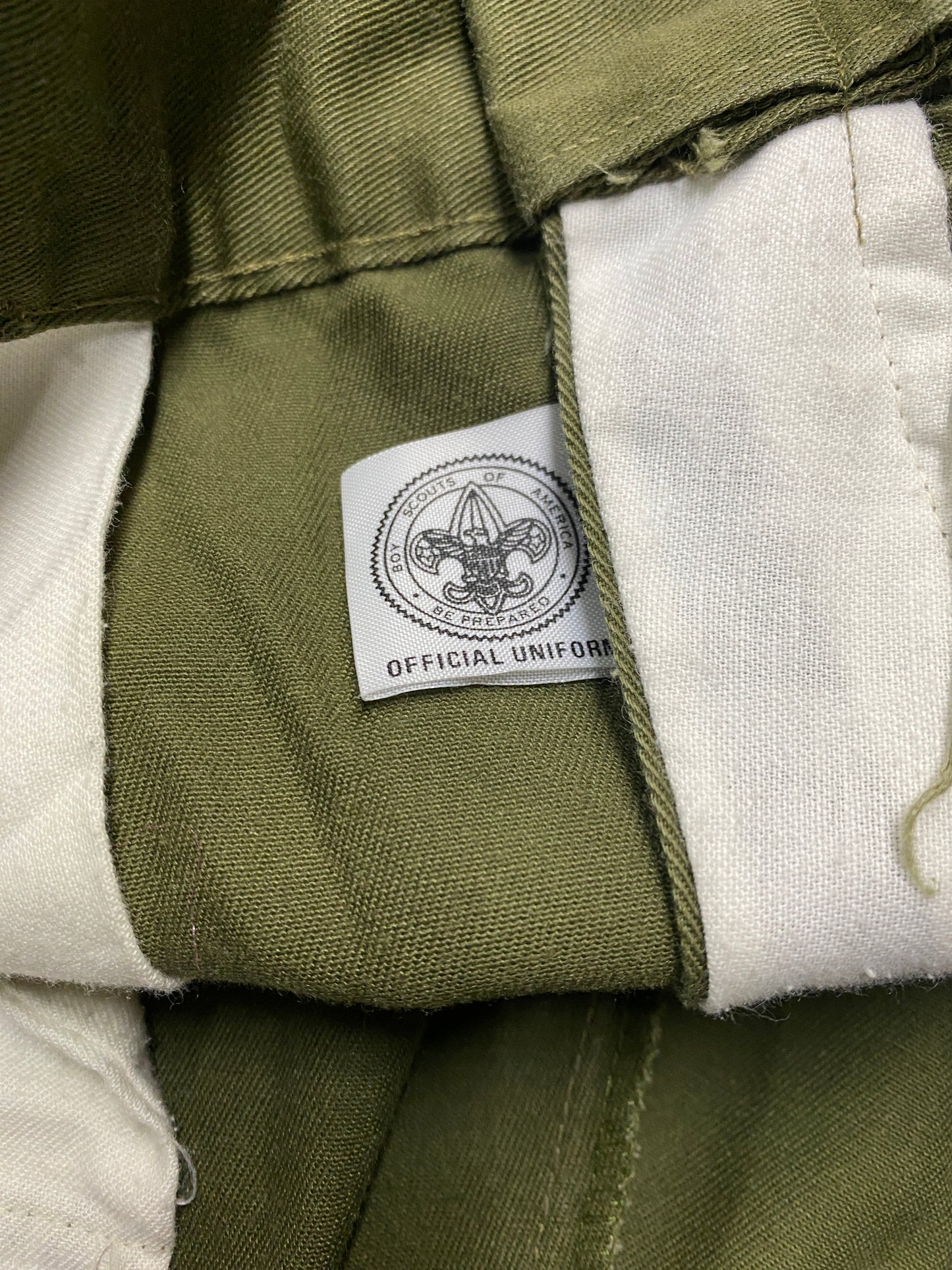 Load image into Gallery viewer, VTG Green Boy Scout Uniform Pants Sz 37x30
