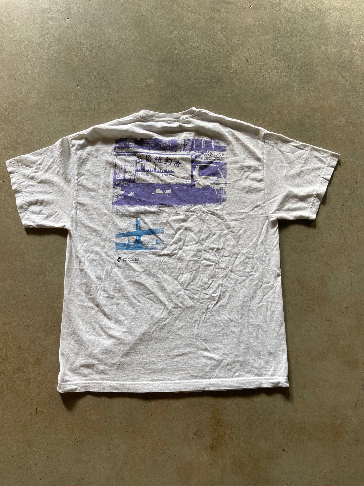 5Bro New York Subway Box Truck Tee Sz XL