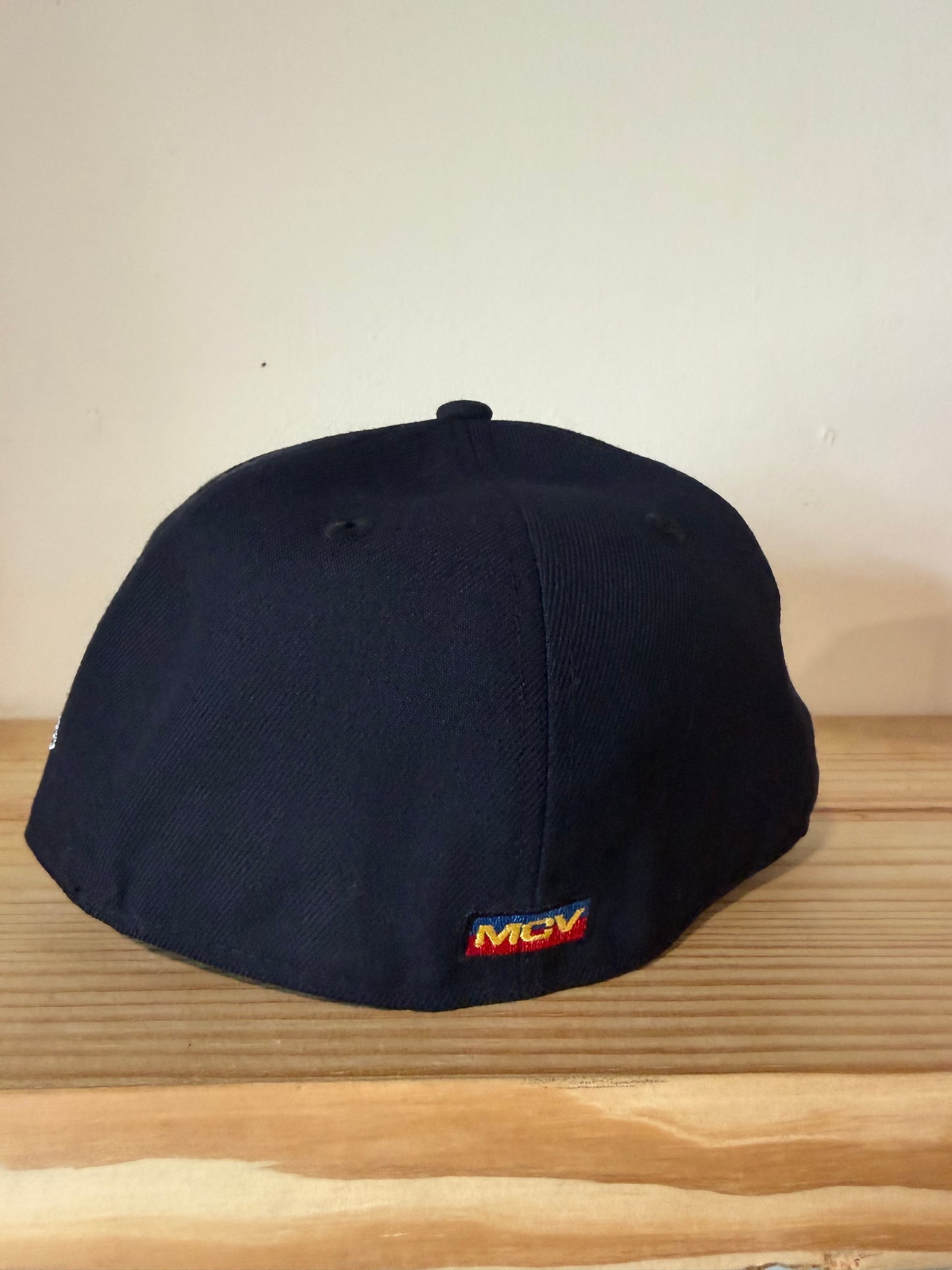 Music City Vintage Mystic Navy Fitted Hat Sz 7 1/8