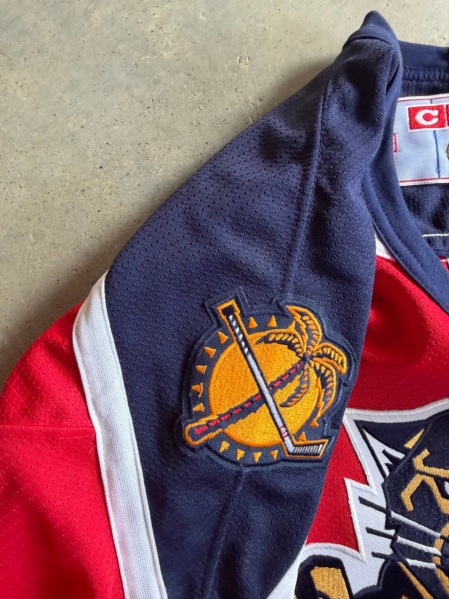 VTG Florida Panthers CCM Hockey Jersey Sz XL