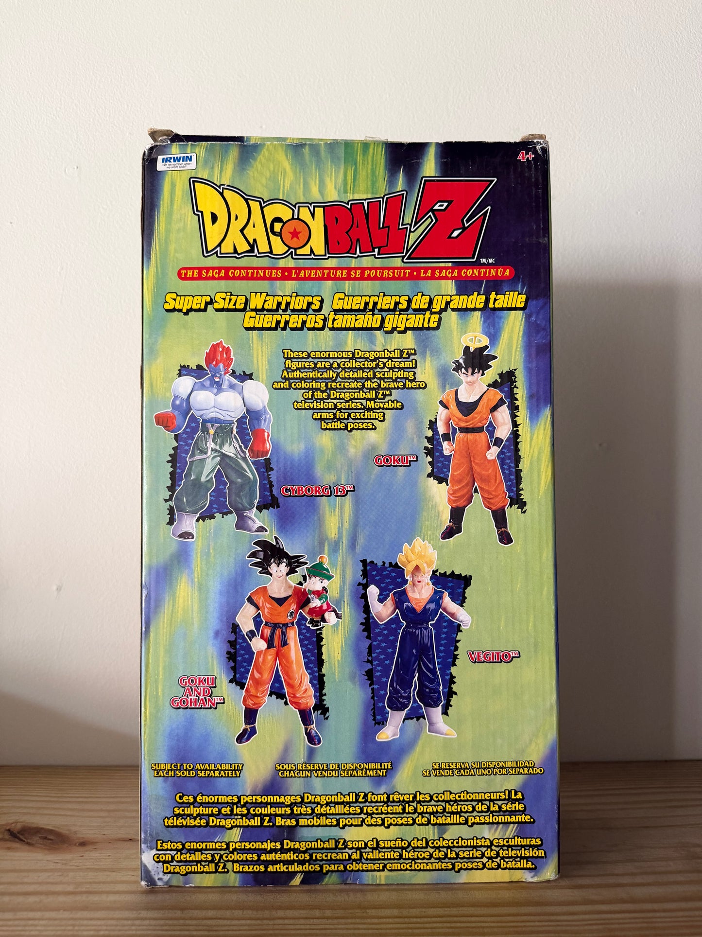 VTG Dragonball Z Super Size Warriors Goku Figure
