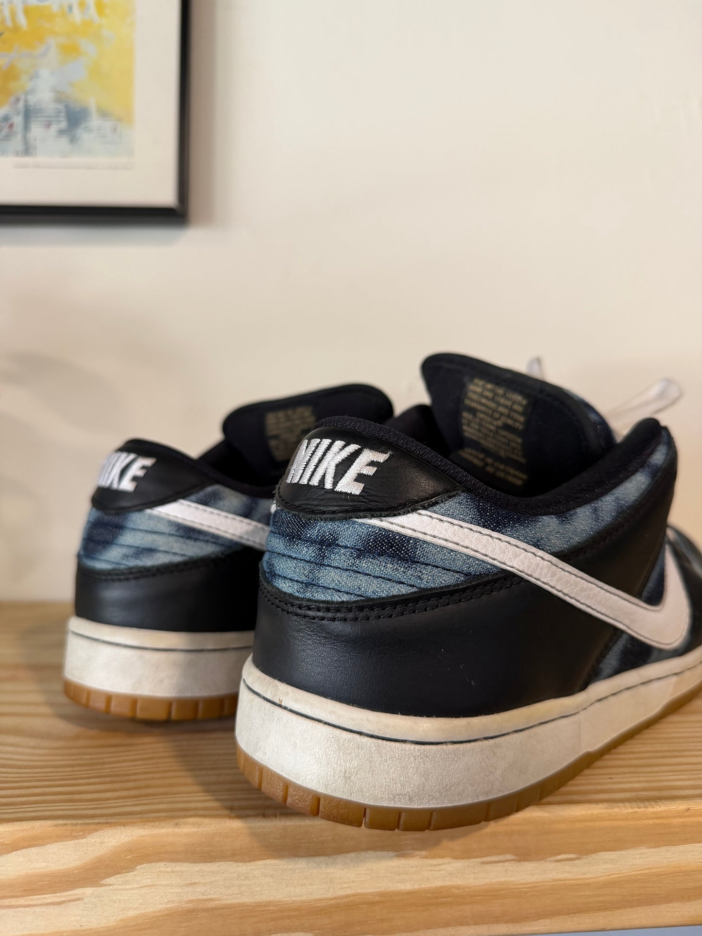 Preowned Nike SB QS Fast Times Black Size 10.5M/12W