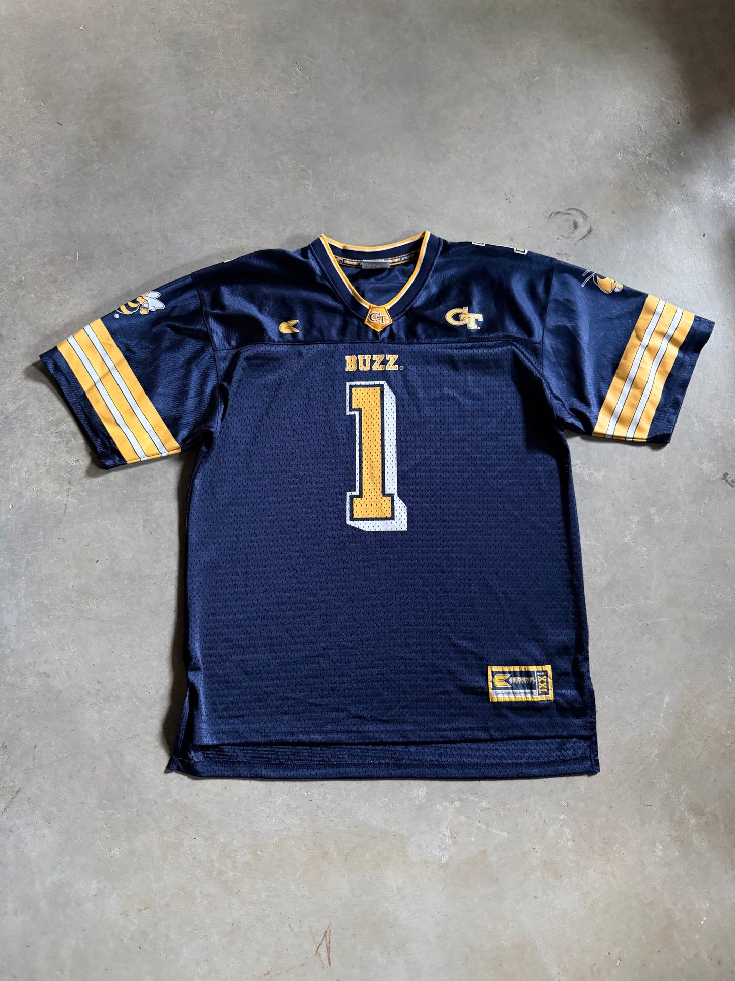 Georgia Tech HBCU Buzz Football Jersey Sz XXL