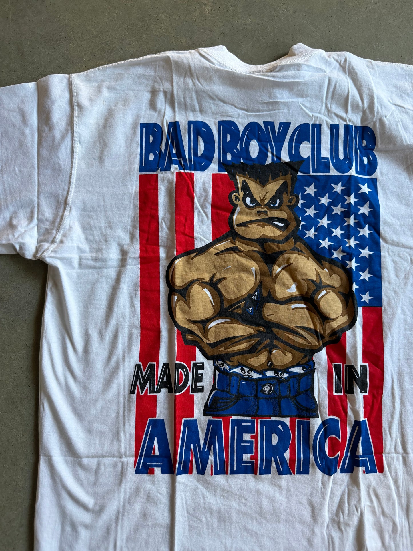 VTG 90s Bad Boy Club America Tee Sz  L