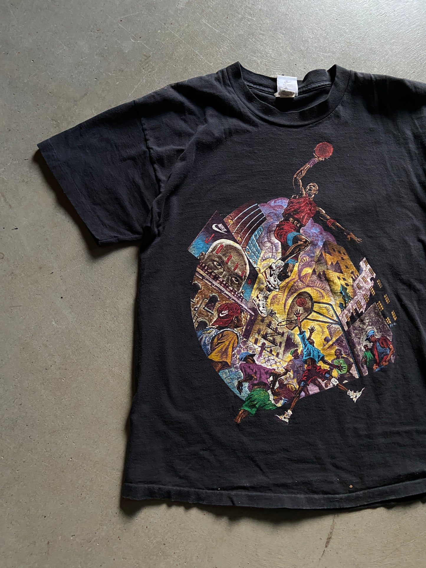 VTG Michael Jordan Pick Up Game Sz L