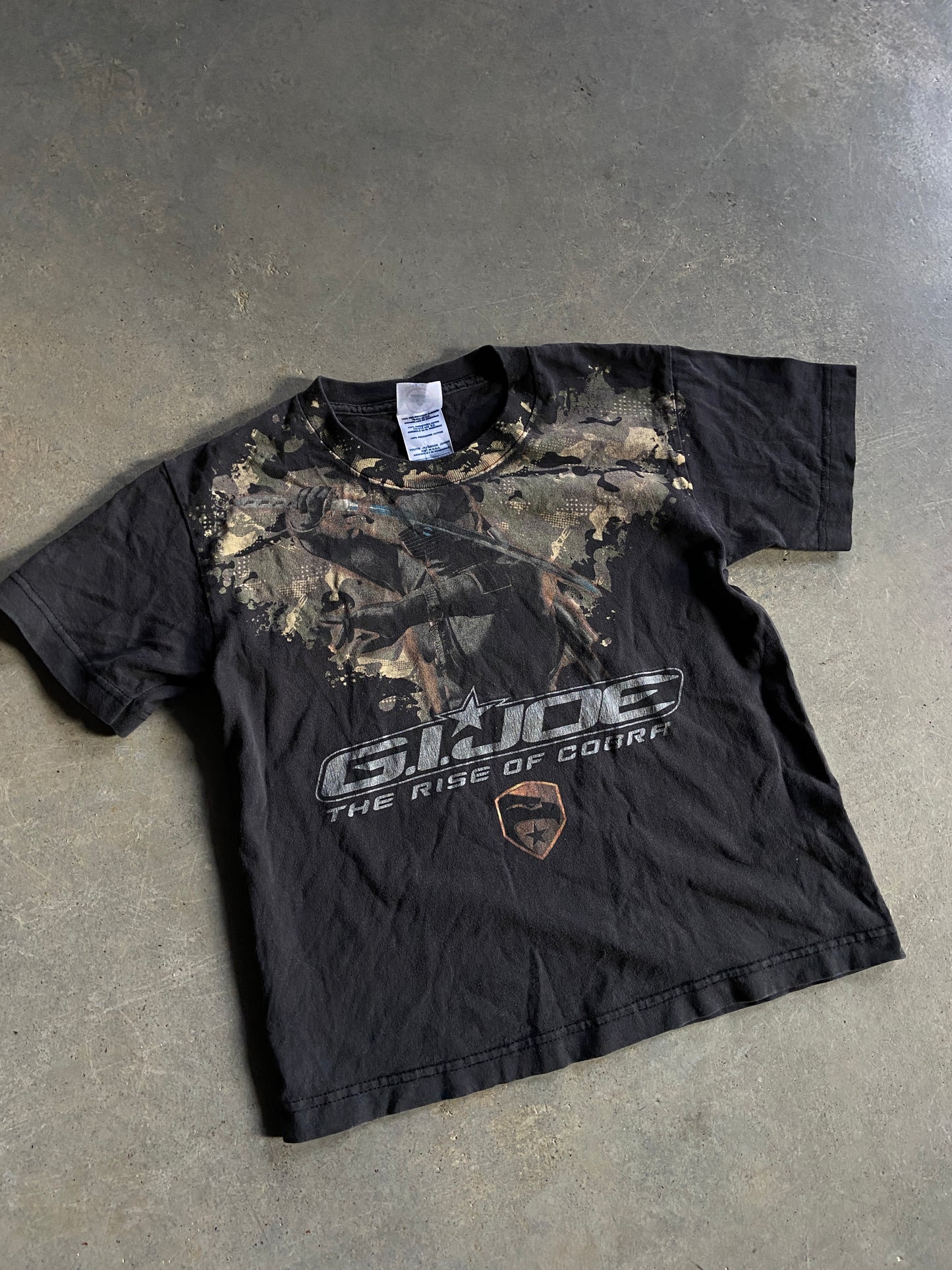 Y2K Kids GI Joe Rise of Cobra Tee Sz XS