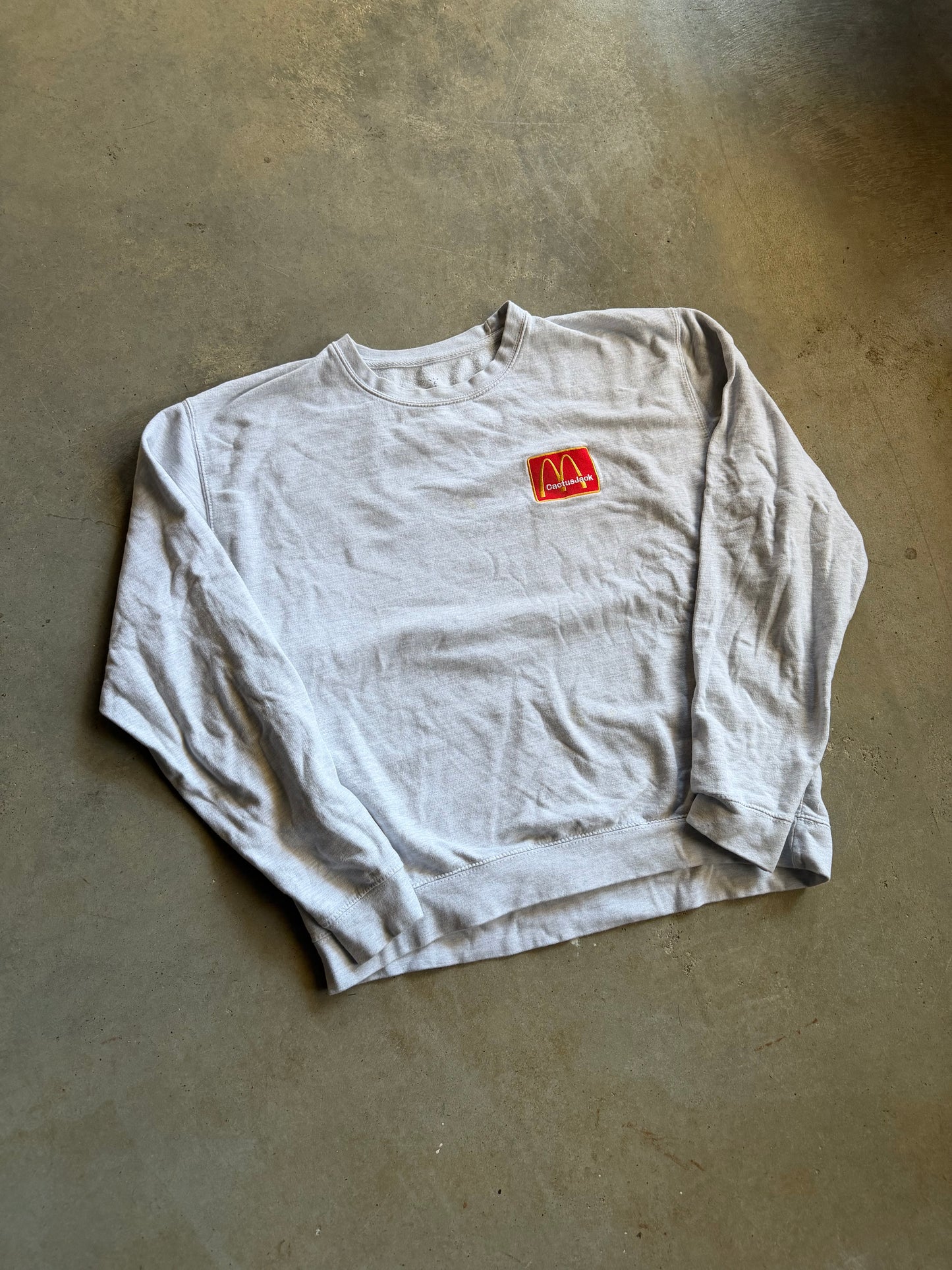 Cactus Jack Mcdonalds Sweatshirt Sz XL