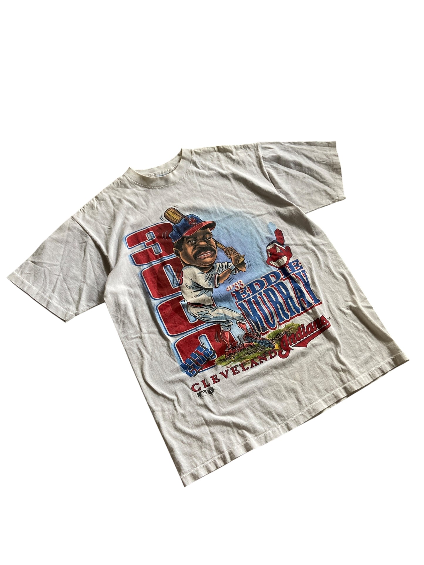VTG Cleveland Indians Eddie Murray Salem Tee Sz L/XL