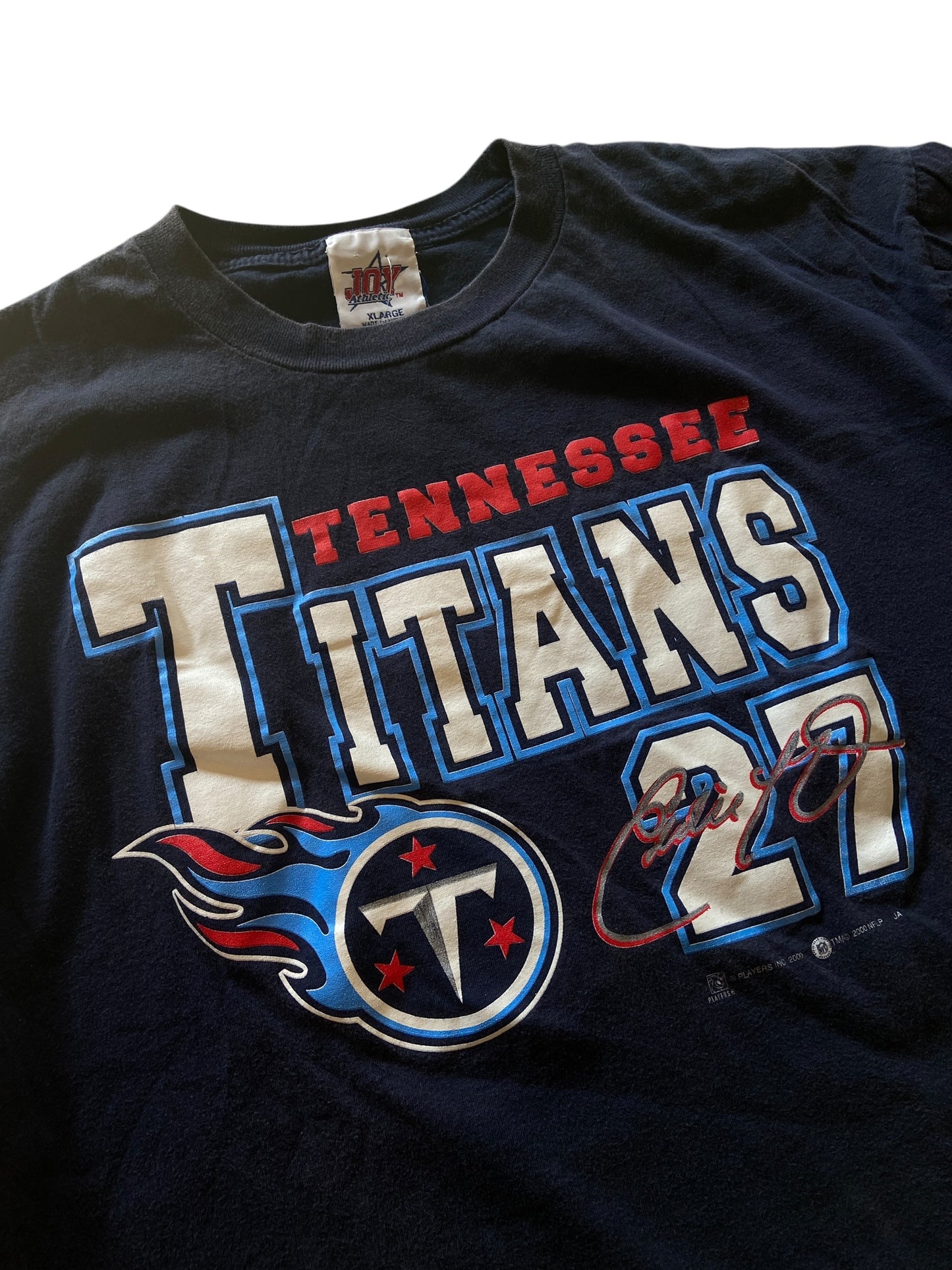 VTG Tennessee Titans Eddie George Tee Sz XL