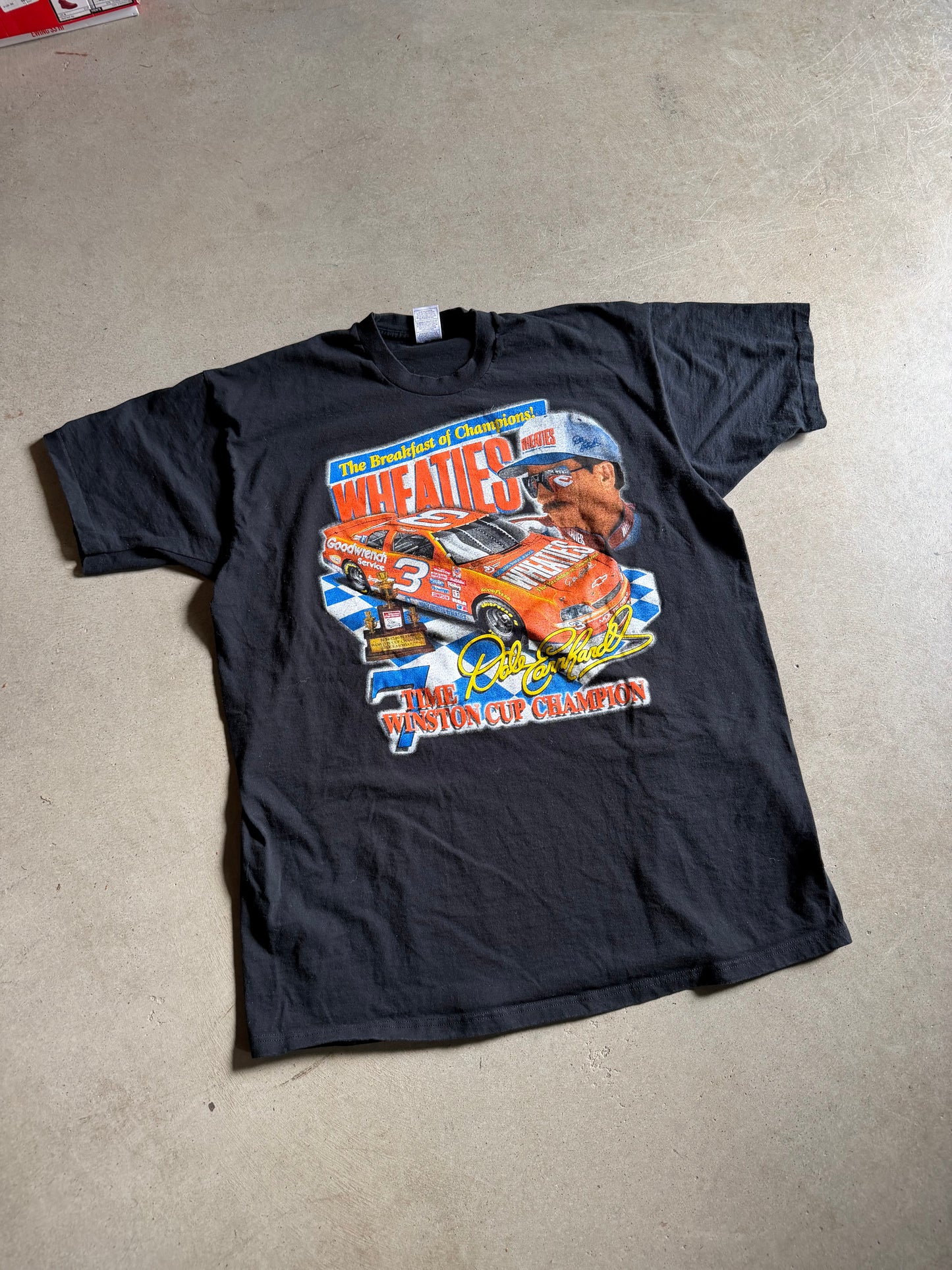 VTG Dale Earnhardt Wheaties Nascar Tee Sz 2XL/3XL