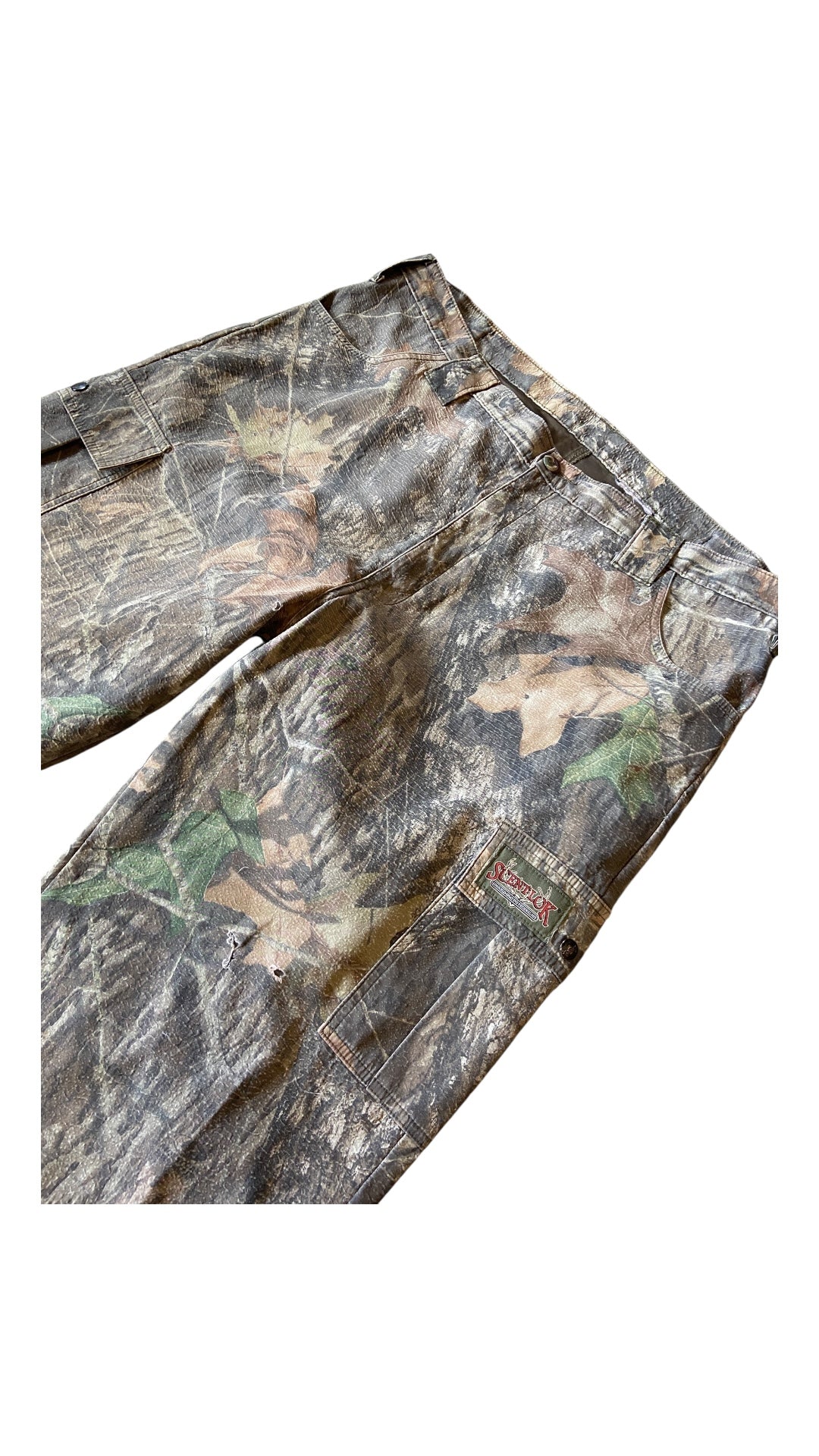 Scentlok Camo Active Camo Cargo Pants Sz 42x32