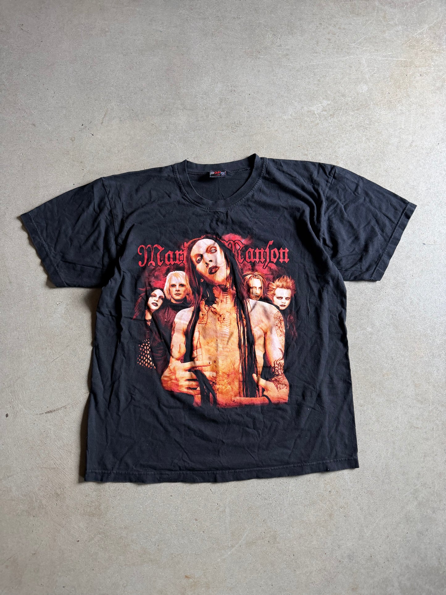 Y2K Marilyn Manson Band Tee Sz XL