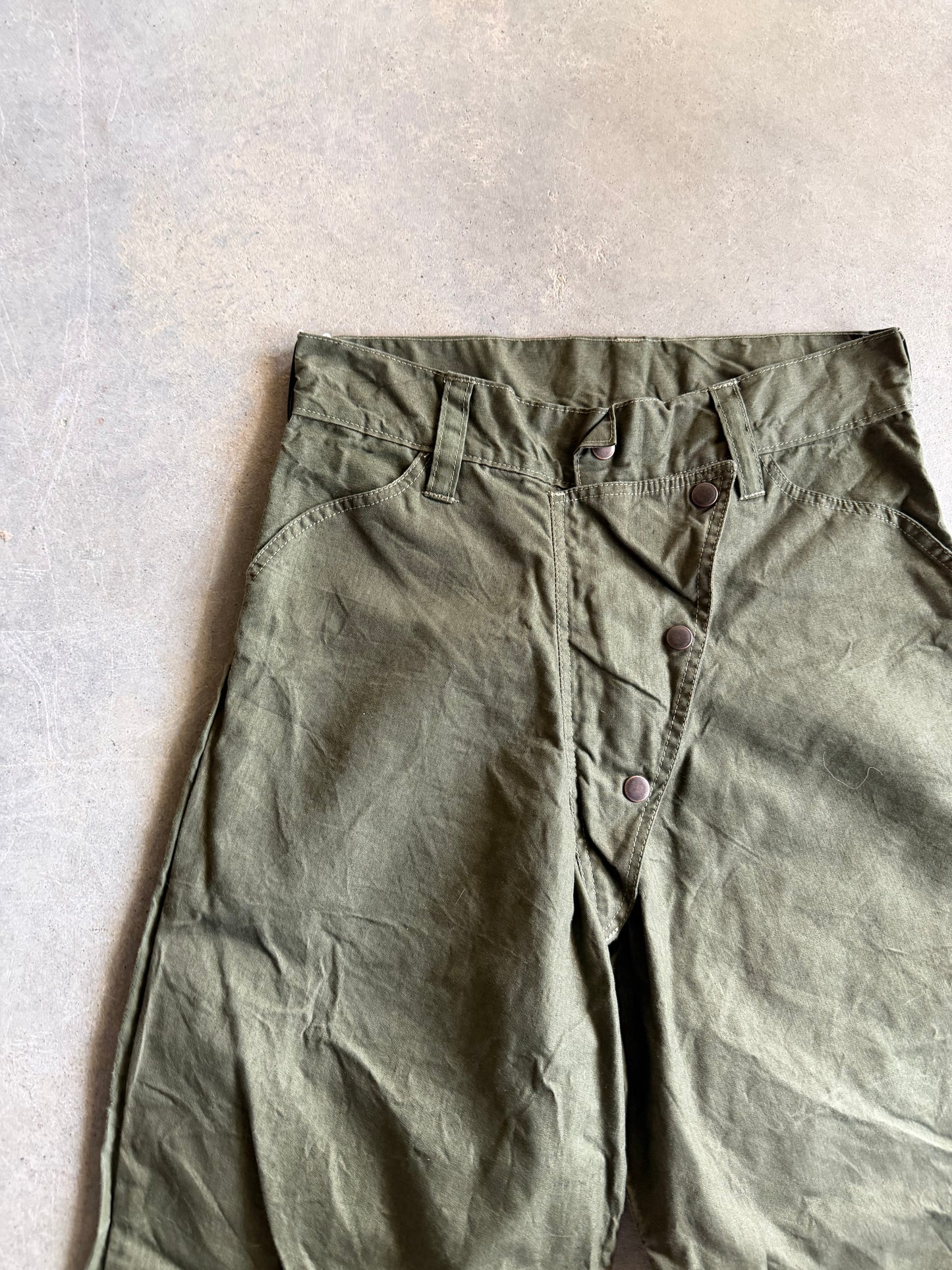 Reworked david turner Firemen Pants Military Pants Sz 30x31