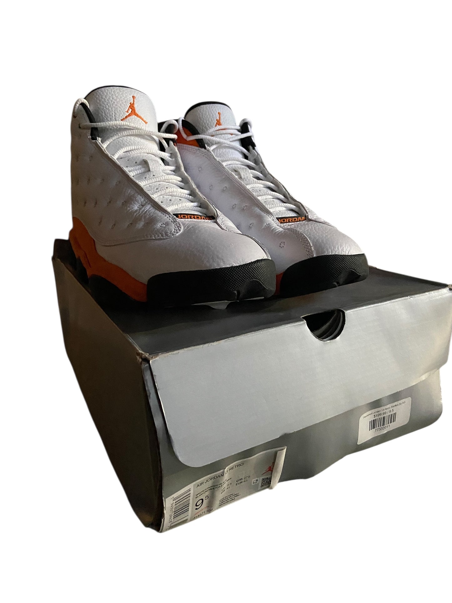 Preowned Jordan 13 Retro Starfish Sz 9.5M/11W