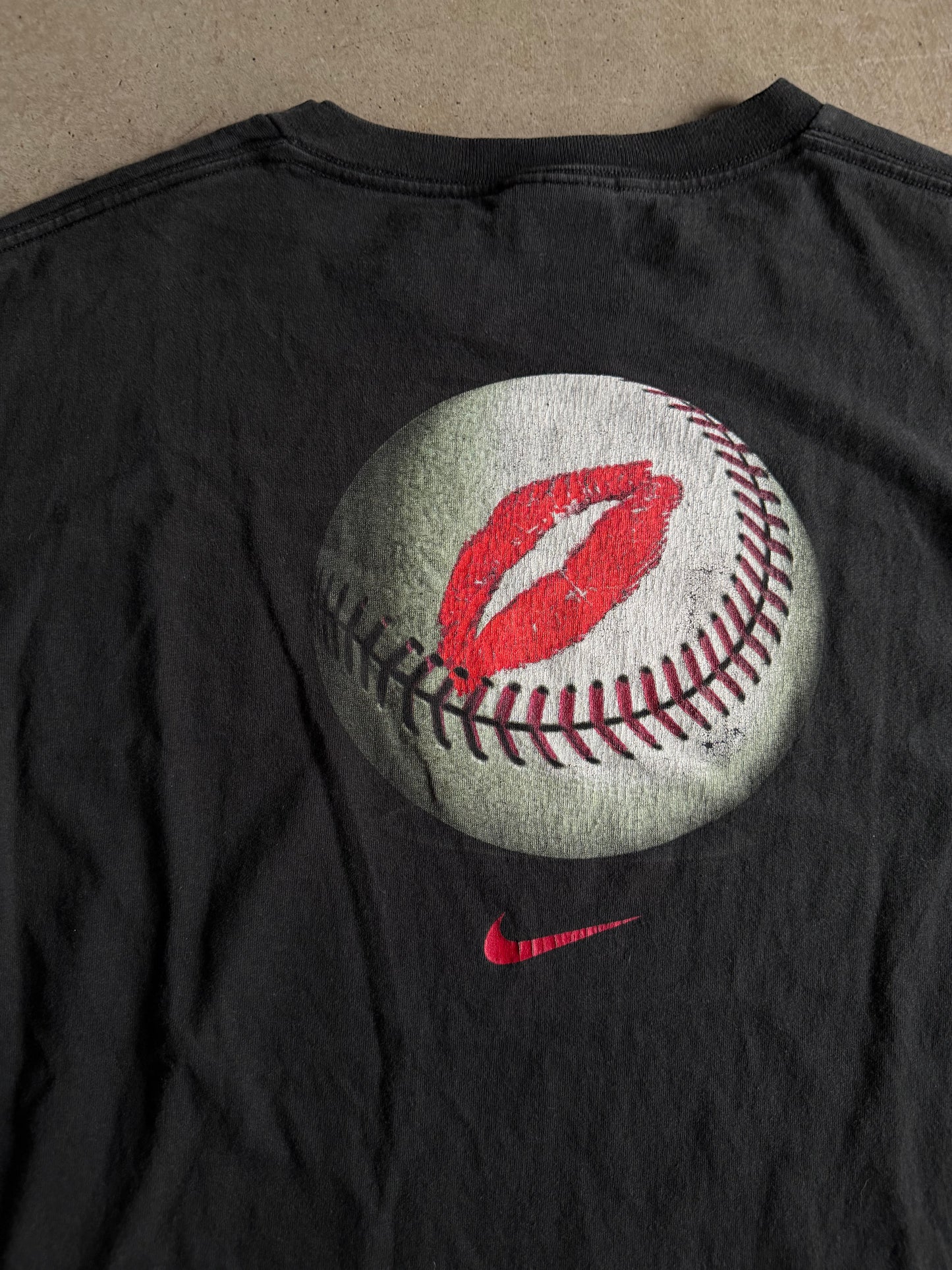 VTG Nike Chicks Dig The Long Ball Tee Sz L/XL