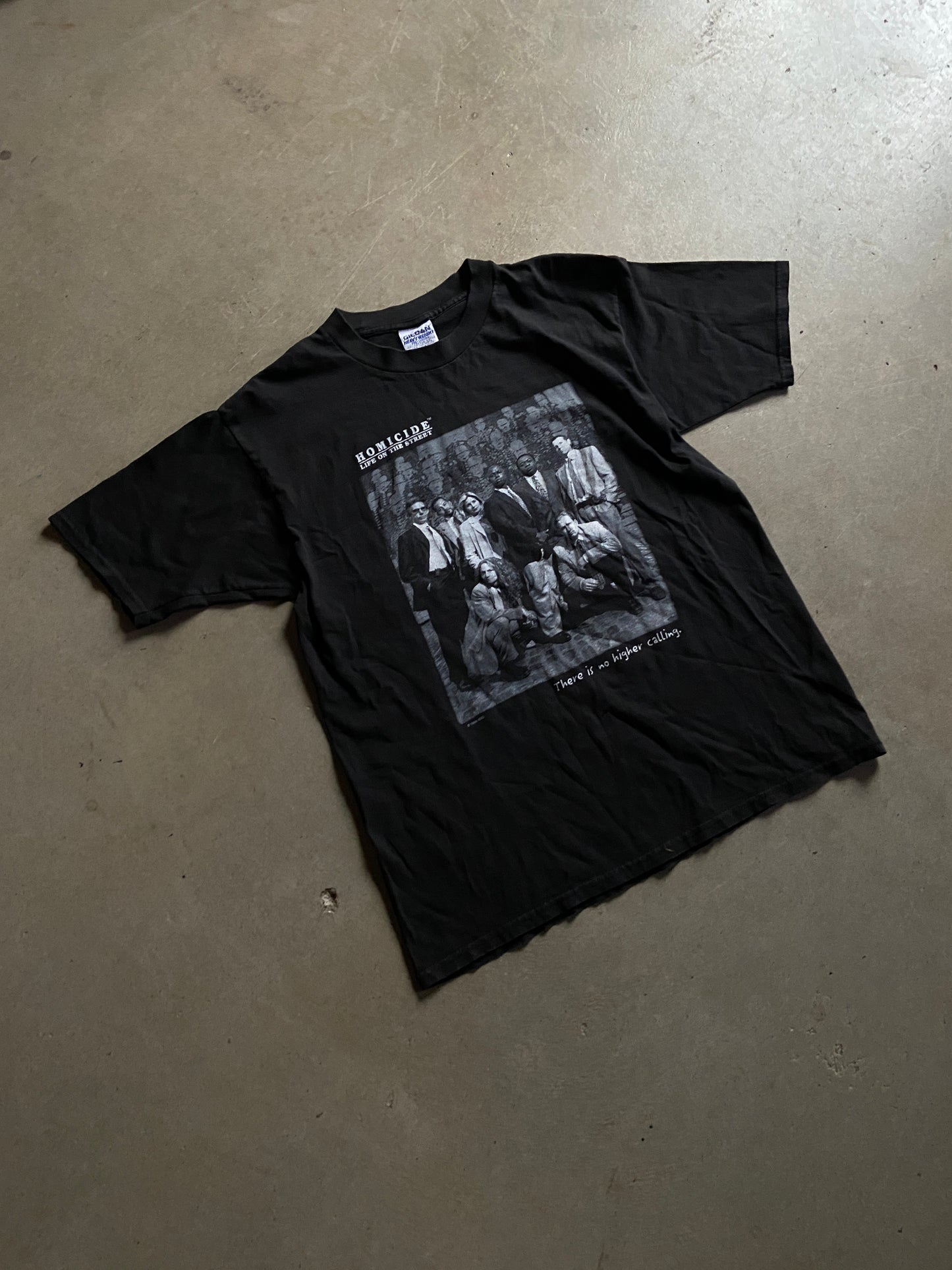 VTG Homicide Life On The Street Promo Tee Sz L