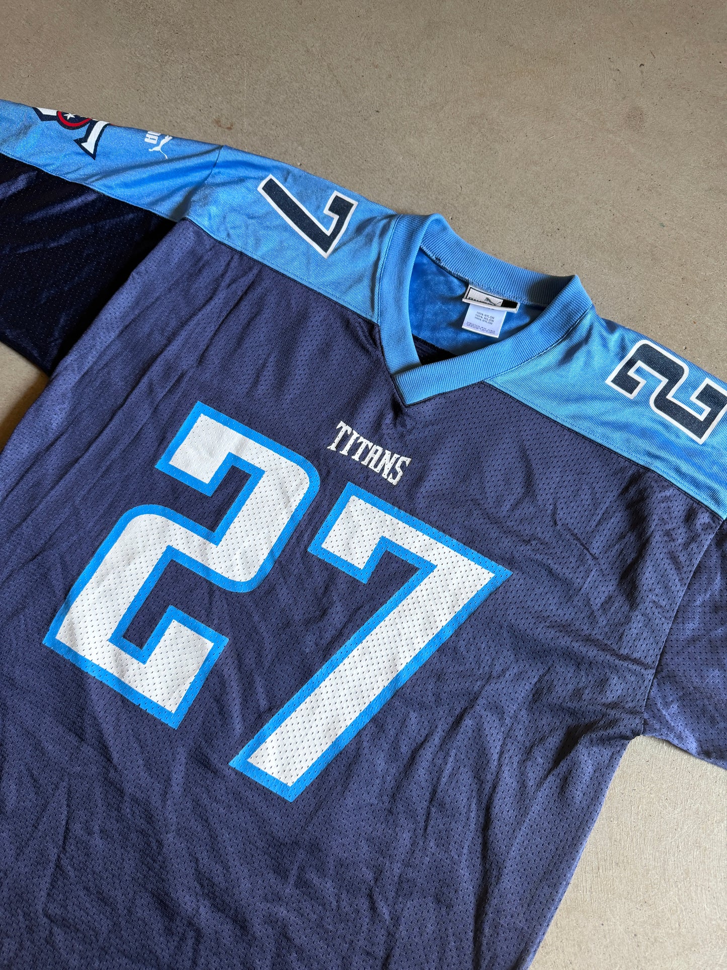 VTG Tennessee Titans Eddie George Football Puma Jersey Sz L