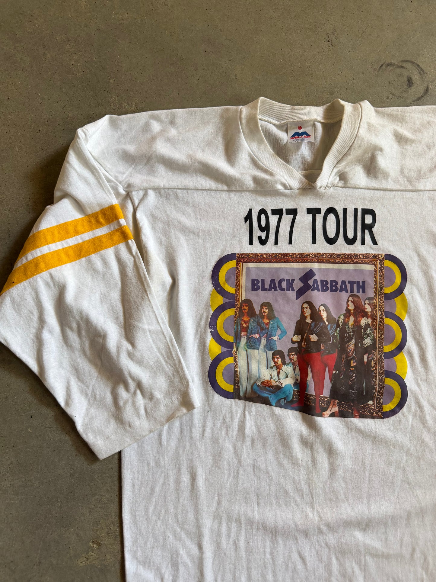 Vtg Black Sabbath 1977 Tour L/S Sz M