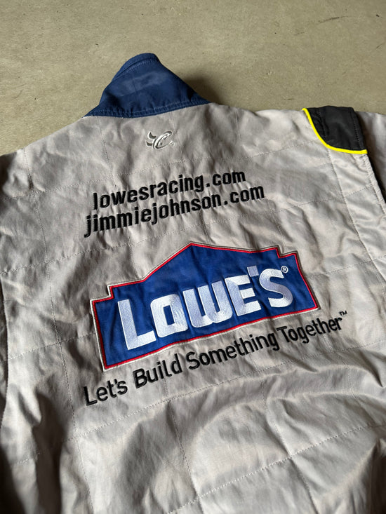 VTG Lowe's Blue/Gray Nascar Jacket Sz XL – Music City Vintage