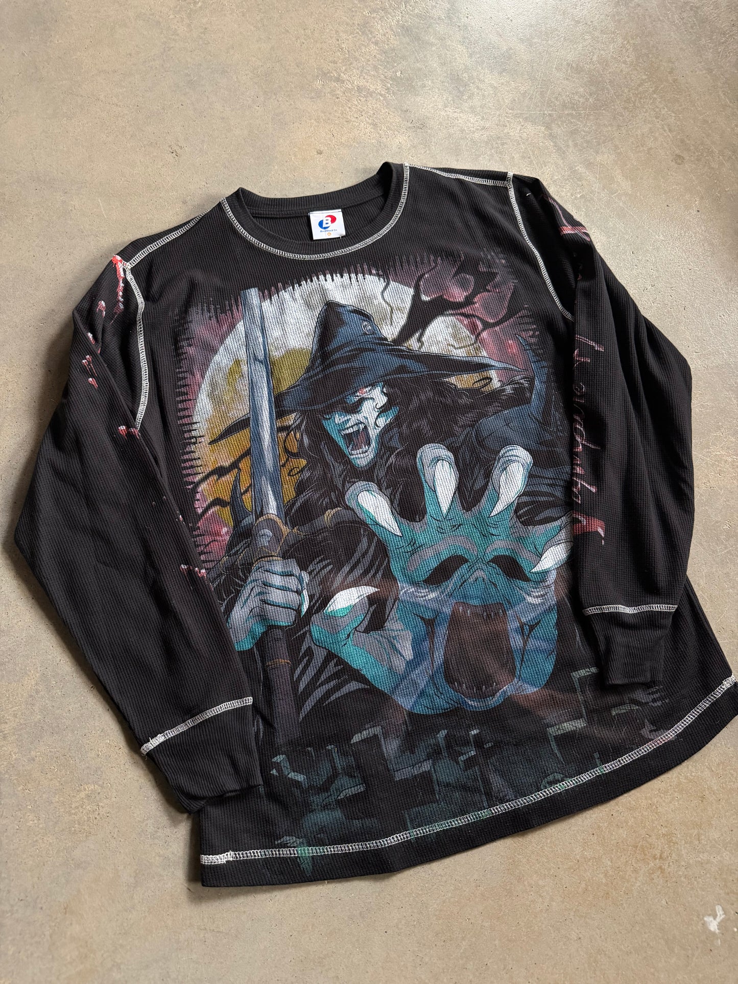 Backstock Co Vampire Hunter Thermal on contrast thermal Sz XL