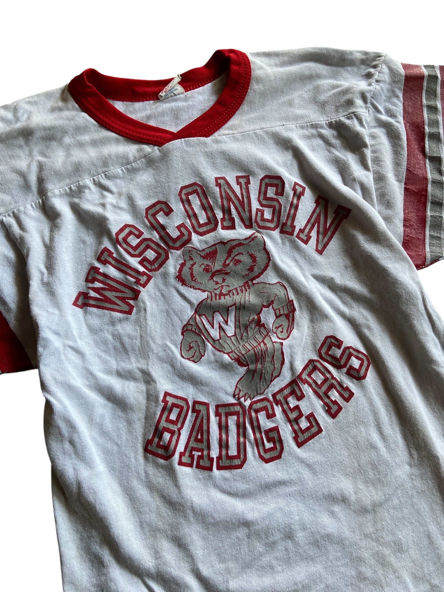 Vintage Wisconsin Badgers Football Jersey Shirt Sz S