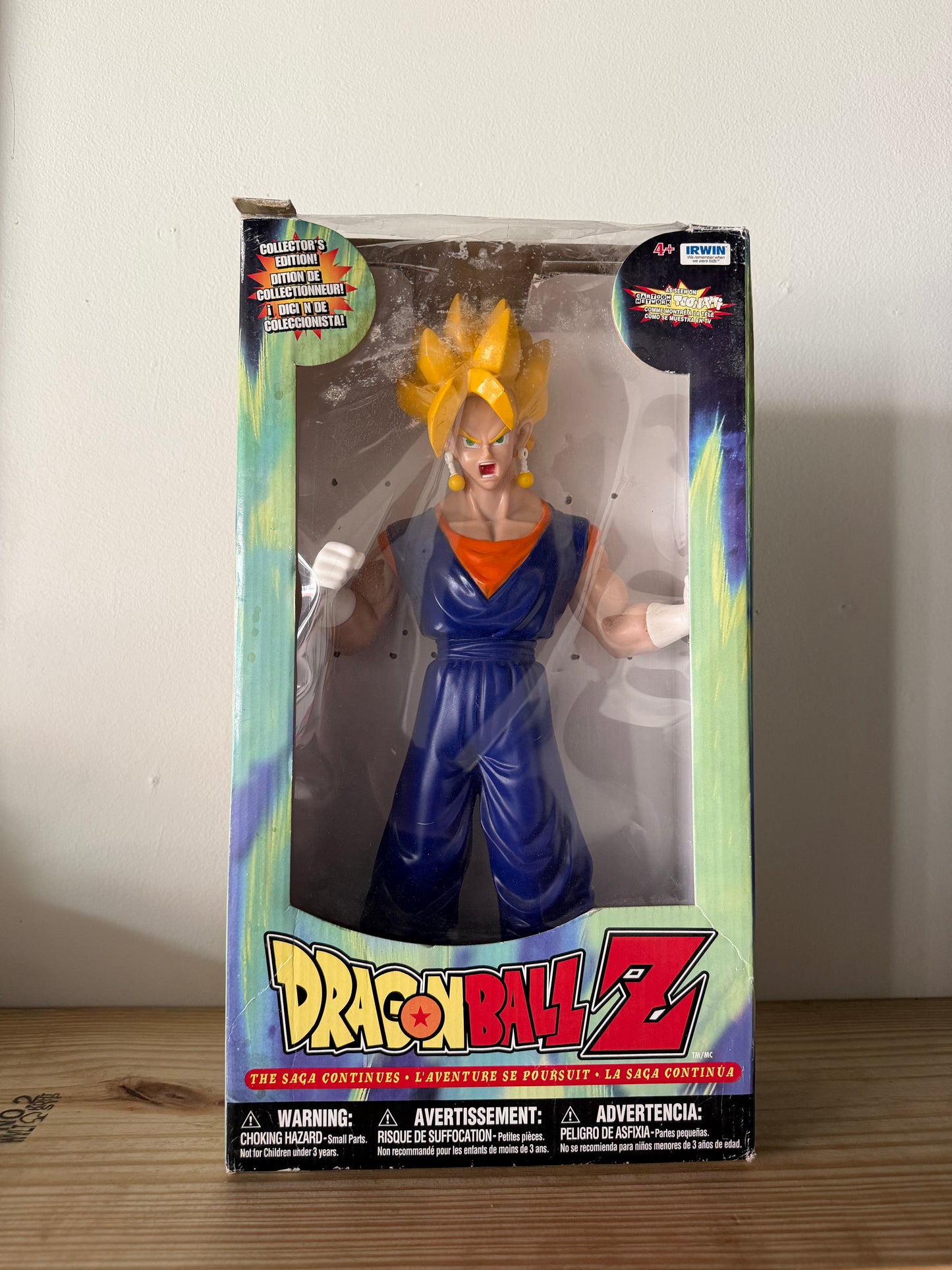 VTG Dragonball Z Super Size Warriors Vegito Figure