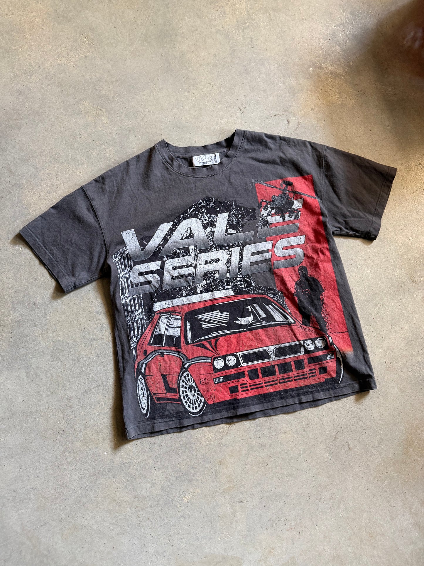 Vale Series BMW Faded Tee Sz M