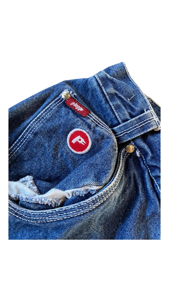 VTG Plugg Skater Jnco Style Jeans Sz 36x32