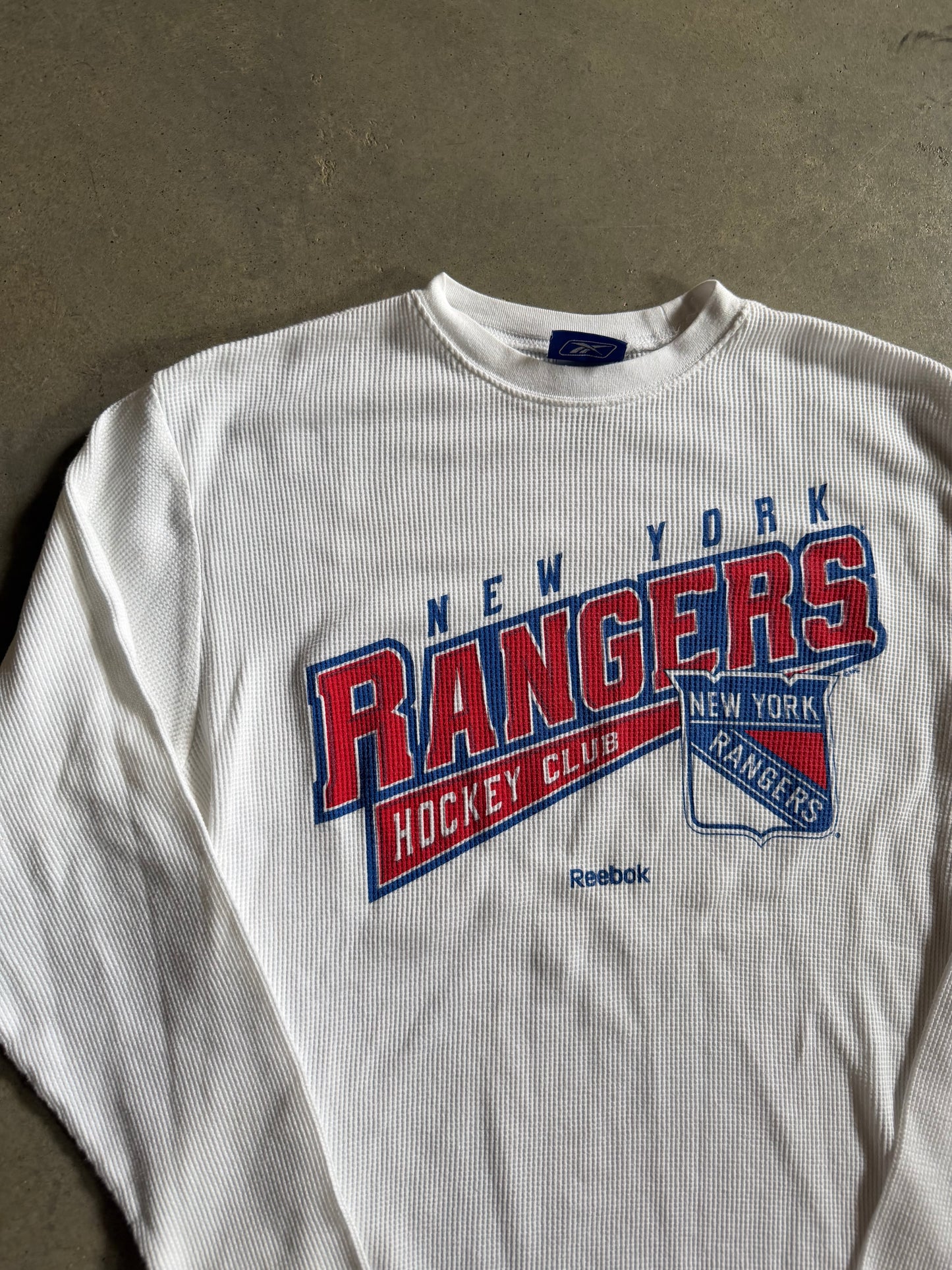 New York Rangers Reebok Thermal Sz S