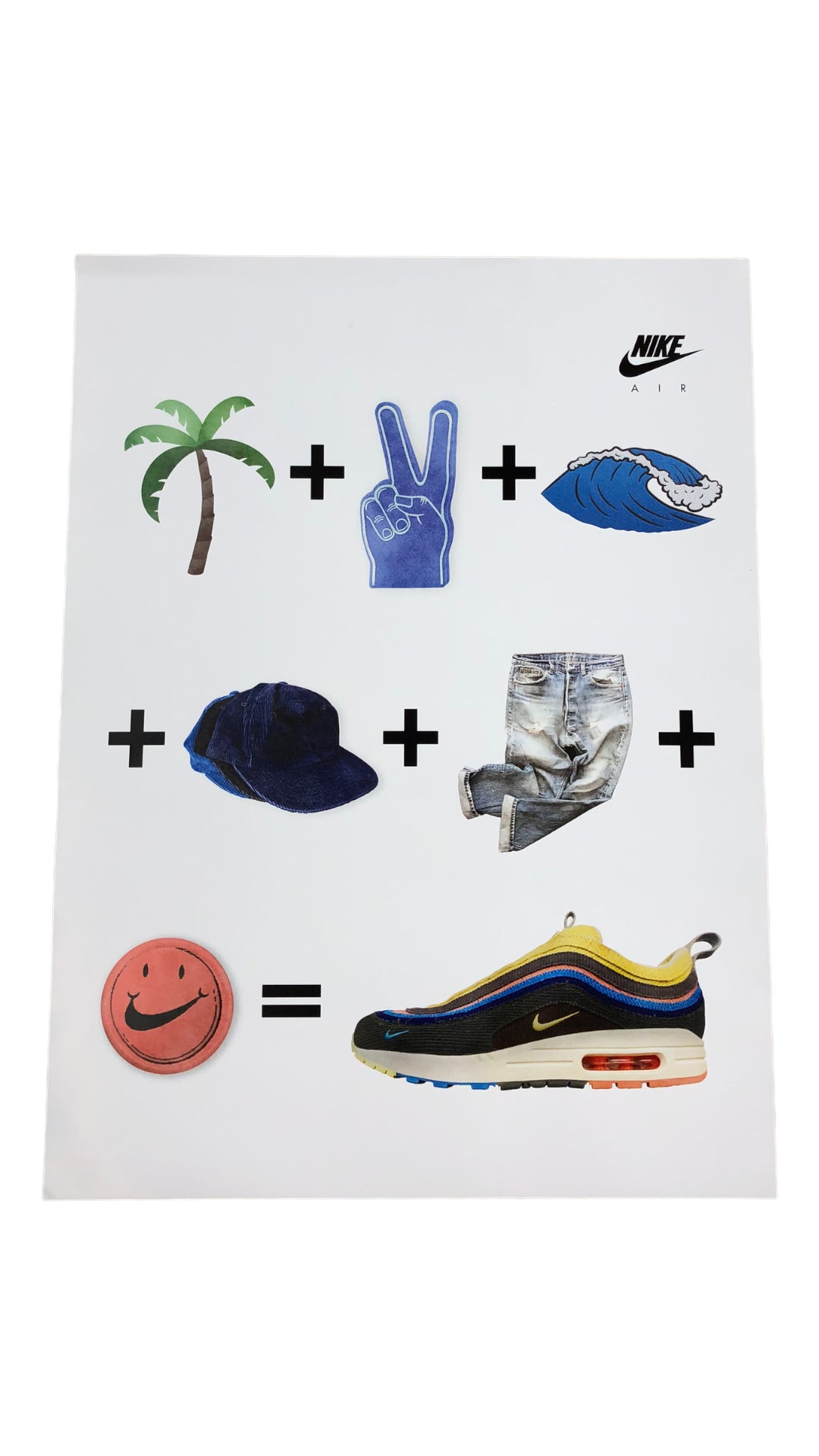 Official Nike Sean WotherSpoon 97/1 Promo 18x24 Poster