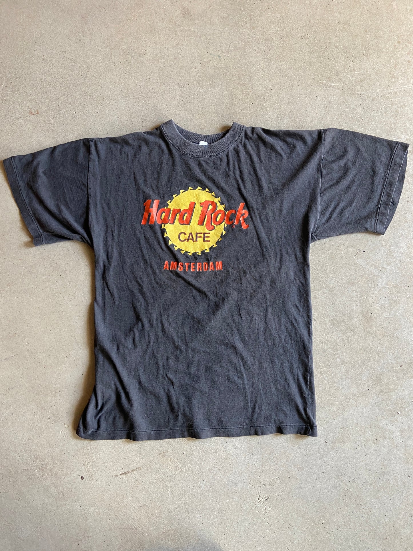 VTG Hard Rock Cafe Amsterdam Tee Sz L